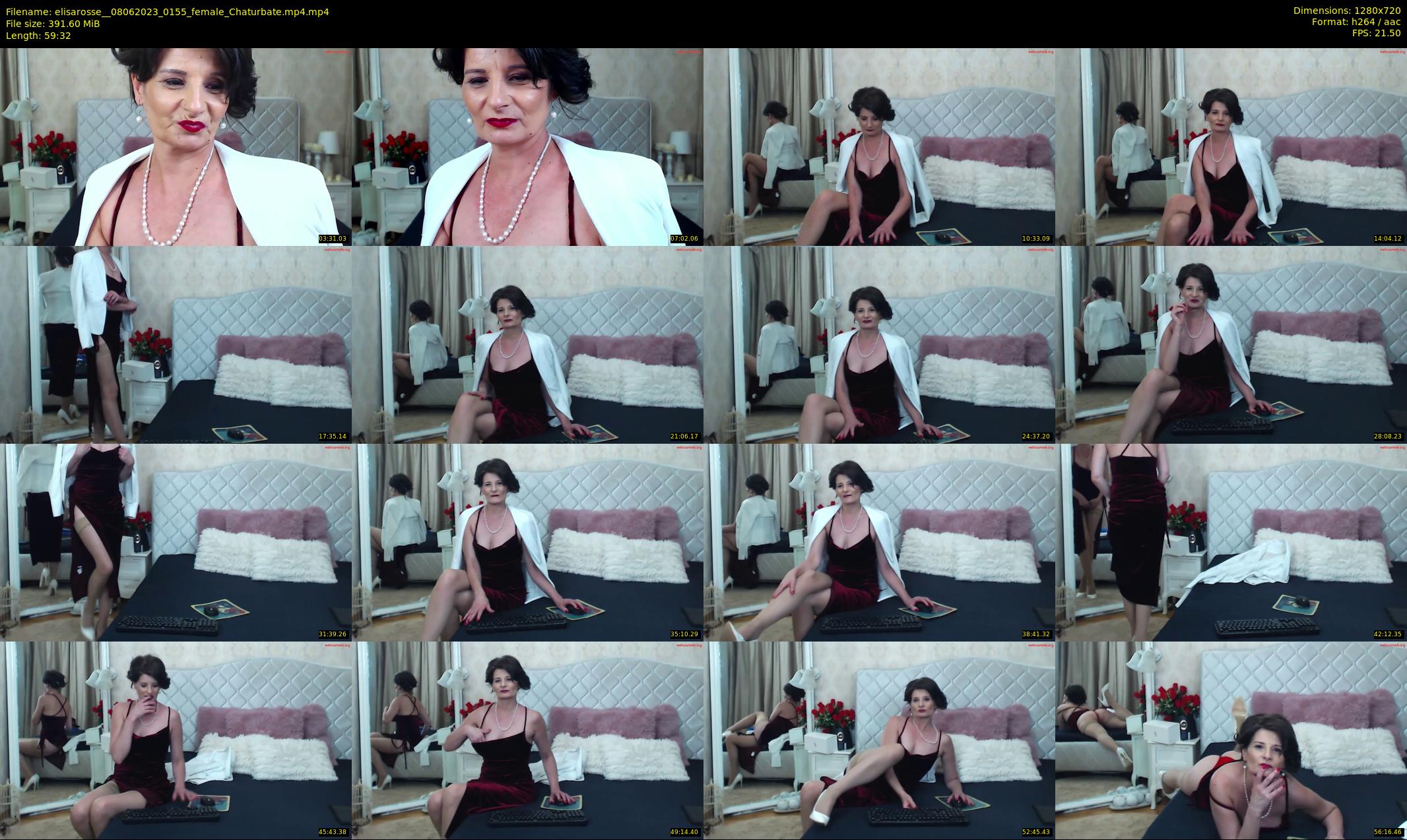 elisarosse_ — 60 minute Chaturbate female cam show recording, 720p, Jun 8, 2023