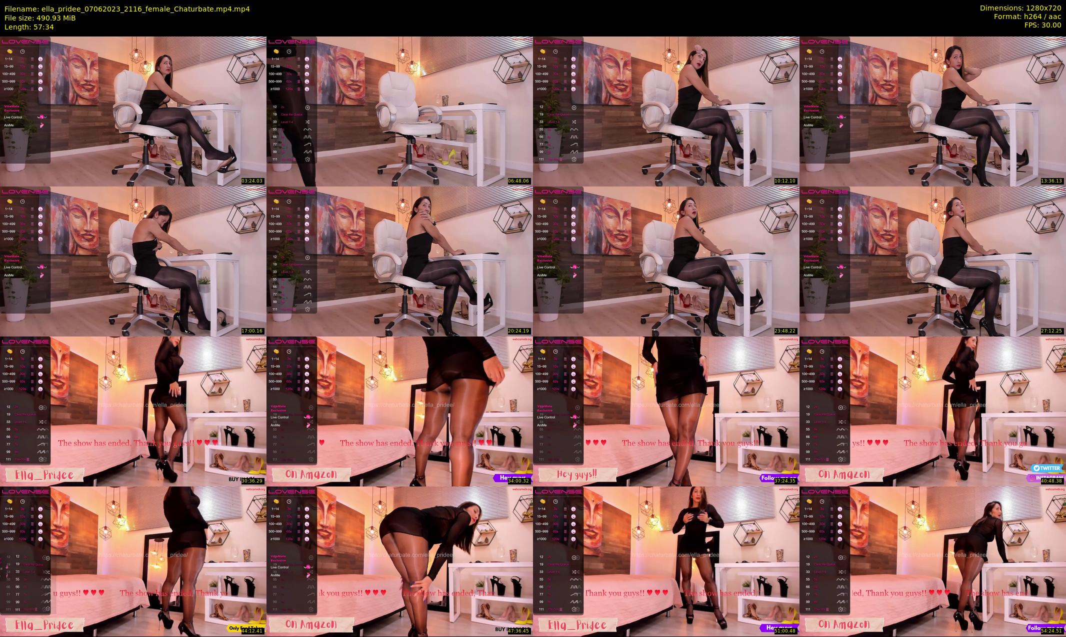 ella_pridee — 58 minute Chaturbate female cam show recording, 720p, Jun 7, 2023