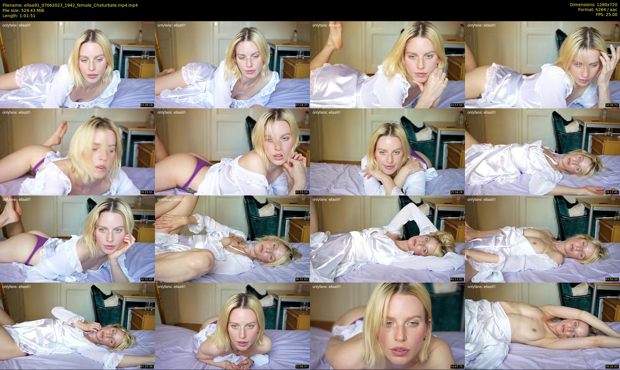 ellaa91 — 62 minute Chaturbate female cam show recording, 720p, Jun 7, 2023