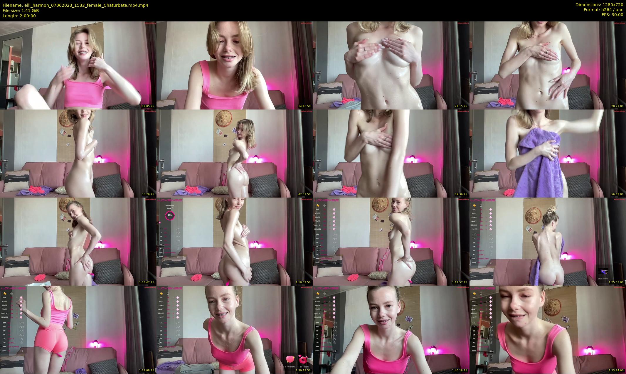 elli_harmon — 120 minute Chaturbate female cam show recording, 720p, Jun 7, 2023