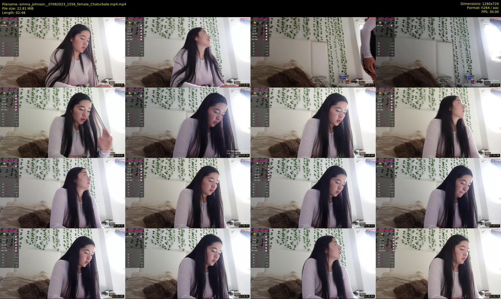 emma_johnson_ — 3 minute Chaturbate female cam show recording, 720p, Jun 7, 2023