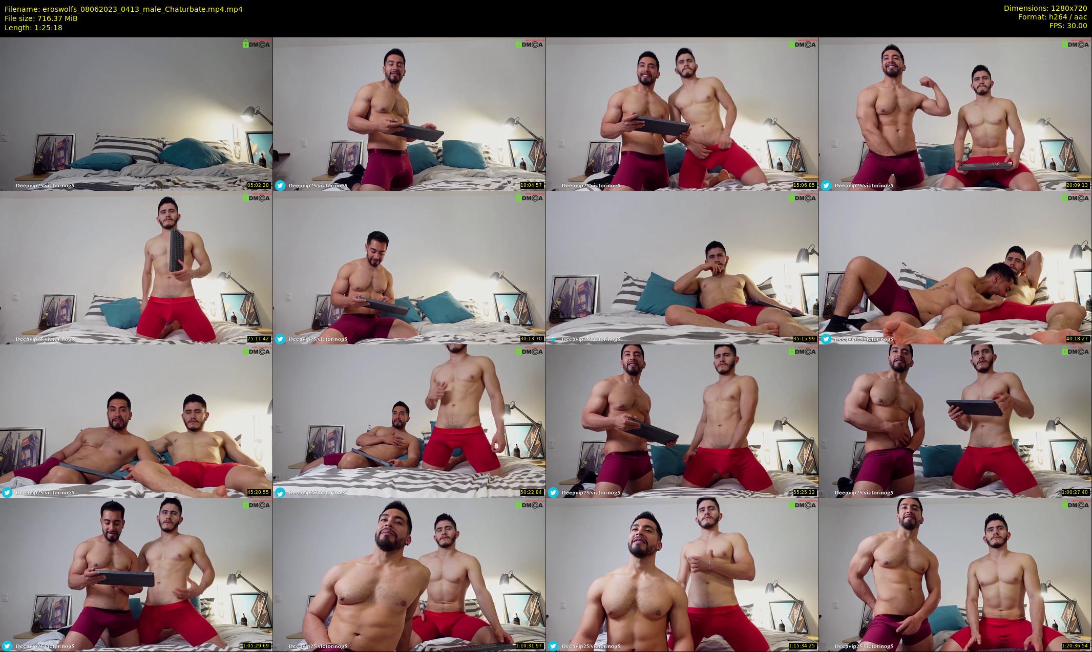 eroswolfs — 86 minute Chaturbate male cam show recording, 720p, Jun 8, 2023