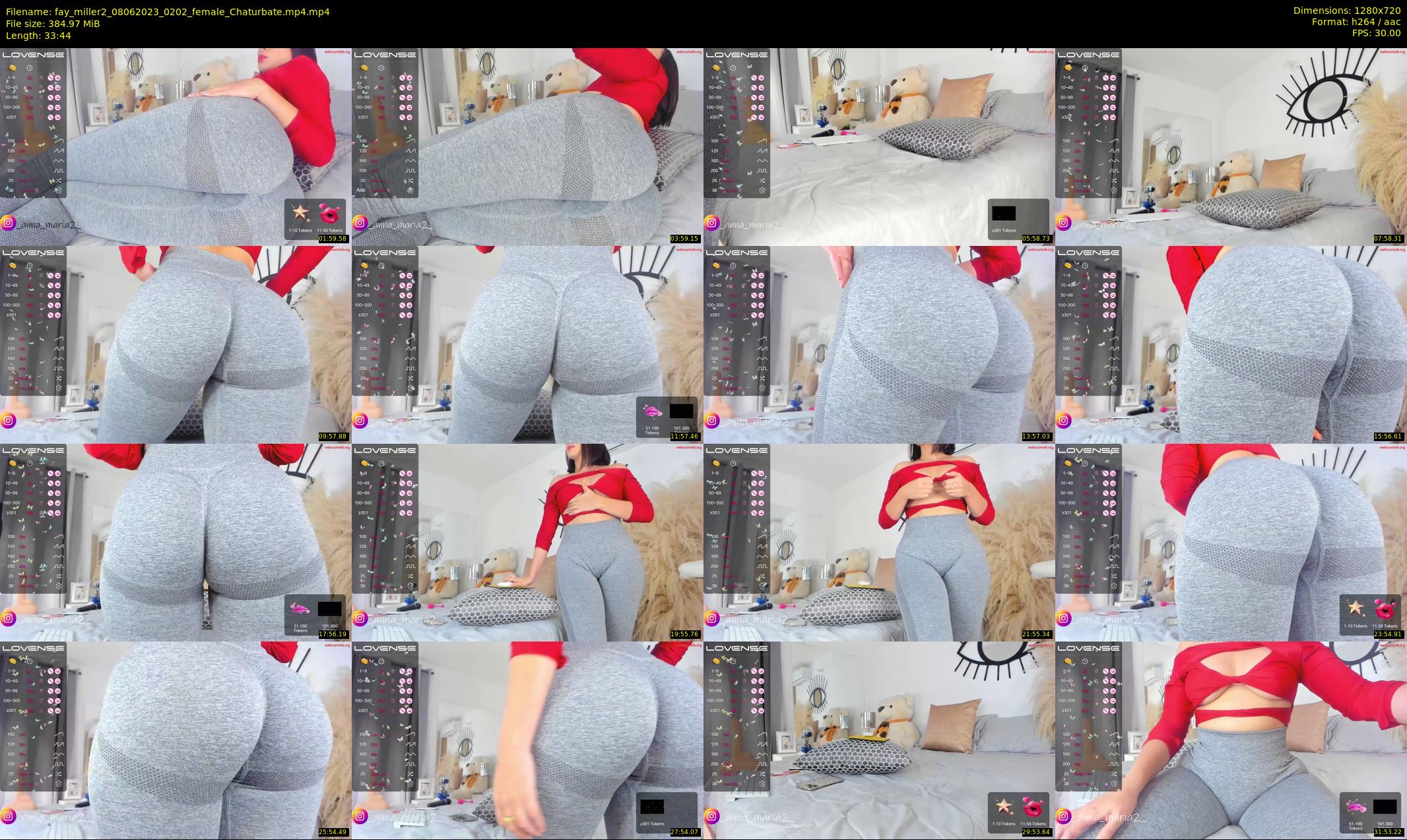 fay_miller2 — 34 minute Chaturbate female cam show recording, 720p, Jun 8, 2023