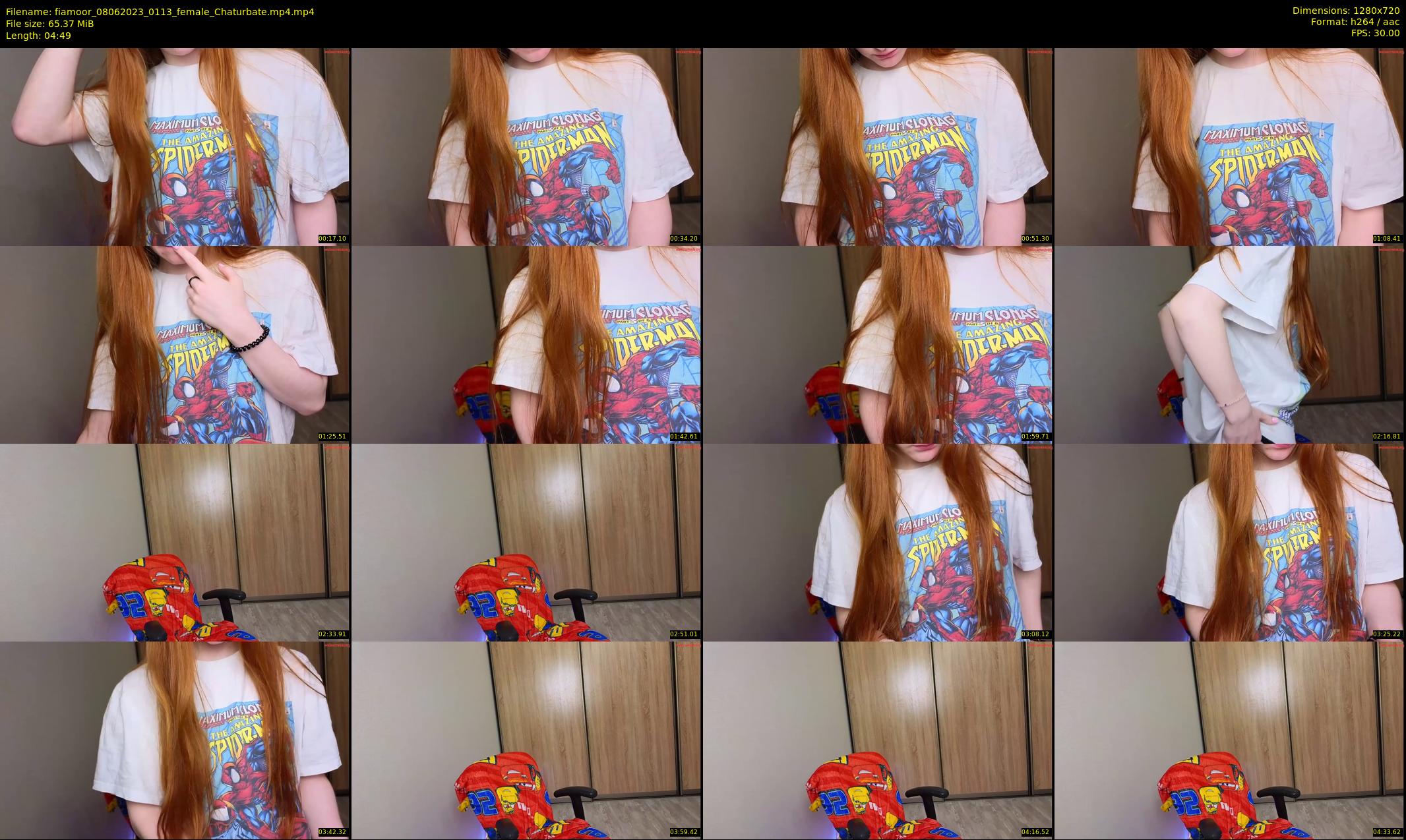 fiamoor — 5 minute Chaturbate female cam show recording, 720p, Jun 8, 2023