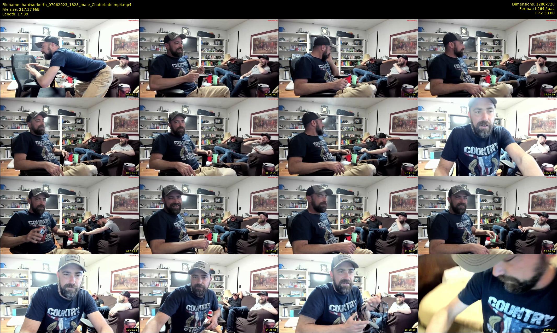 hardworkertn — 18 minute Chaturbate male cam show recording, 720p, Jun 7, 2023
