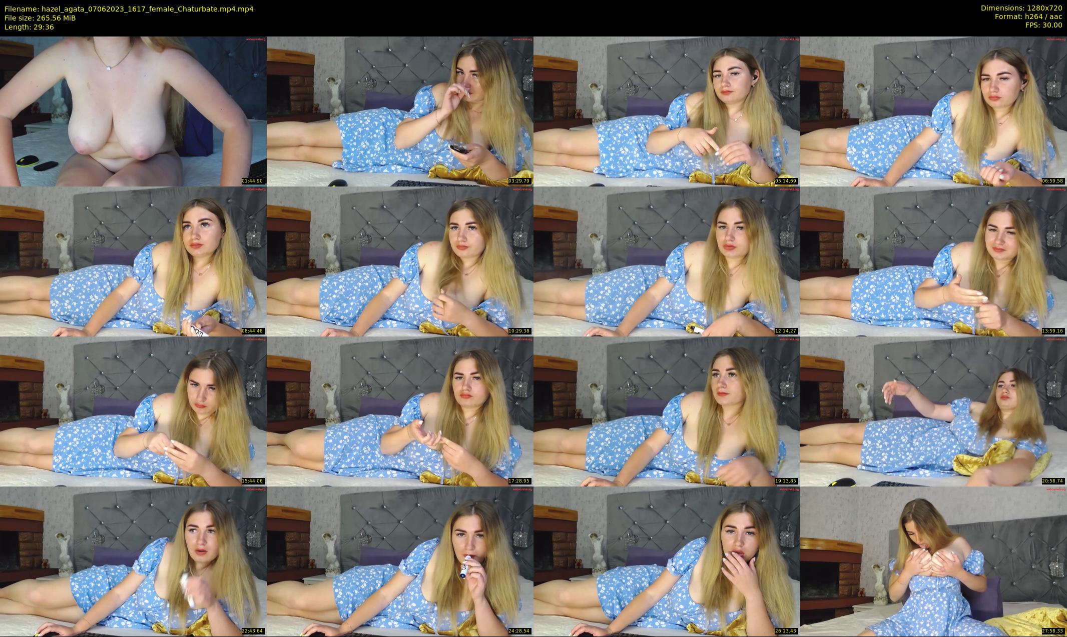 hazel_agata — 30 minute Chaturbate female cam show recording, 720p, Jun 7, 2023