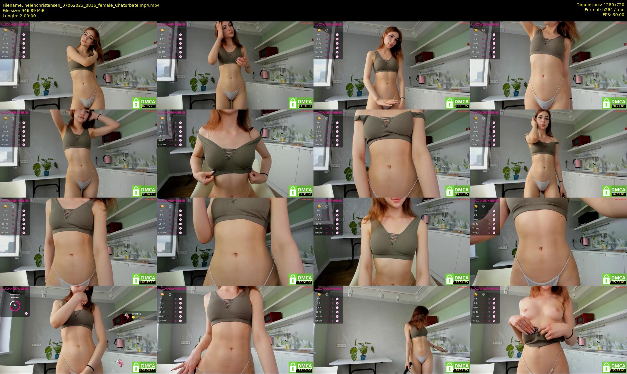 helenchristensen — 120 minute Chaturbate female cam show recording, 720p, Jun 7, 2023