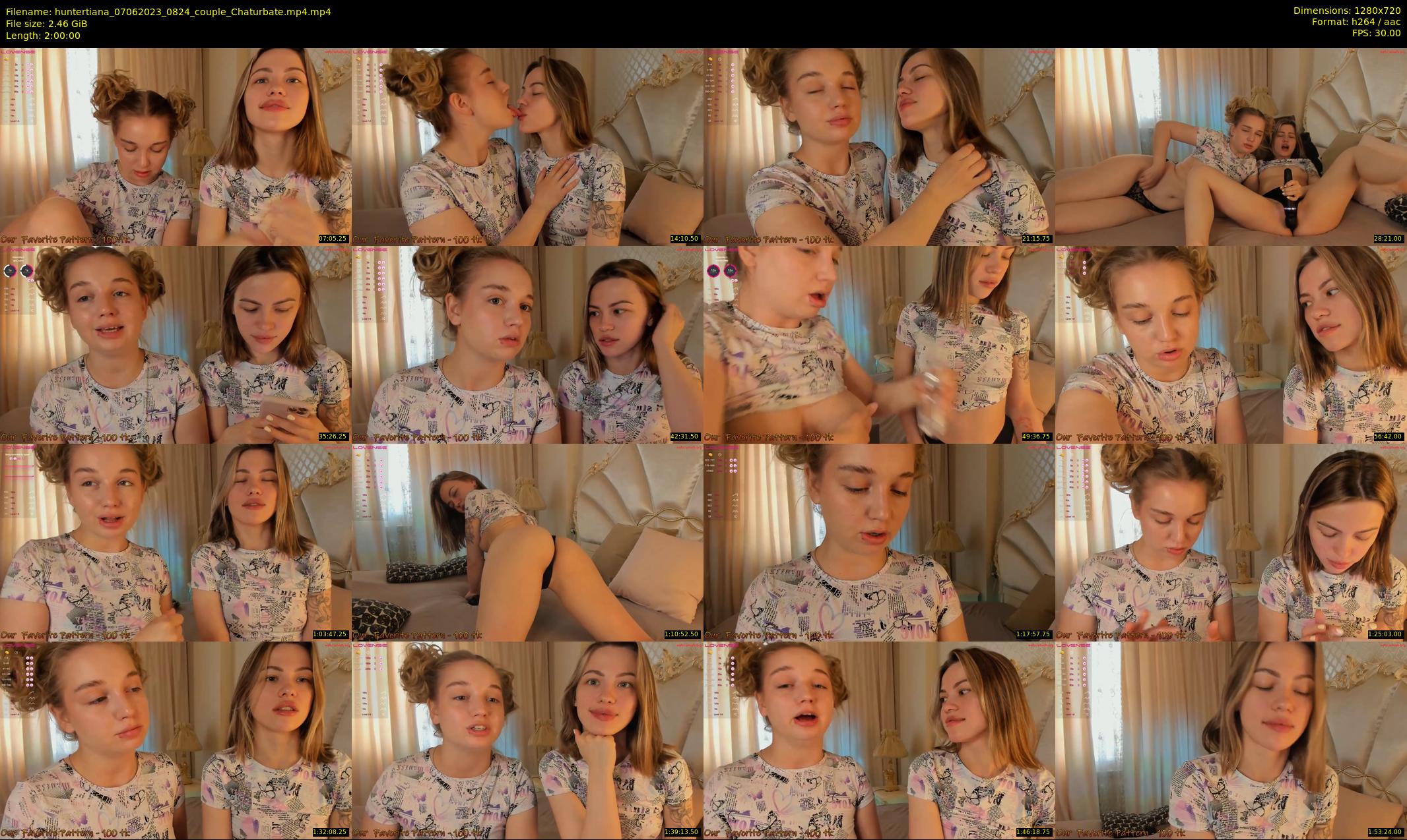 huntertiana — 120 minute Chaturbate female cam show recording, 720p, Jun 7, 2023