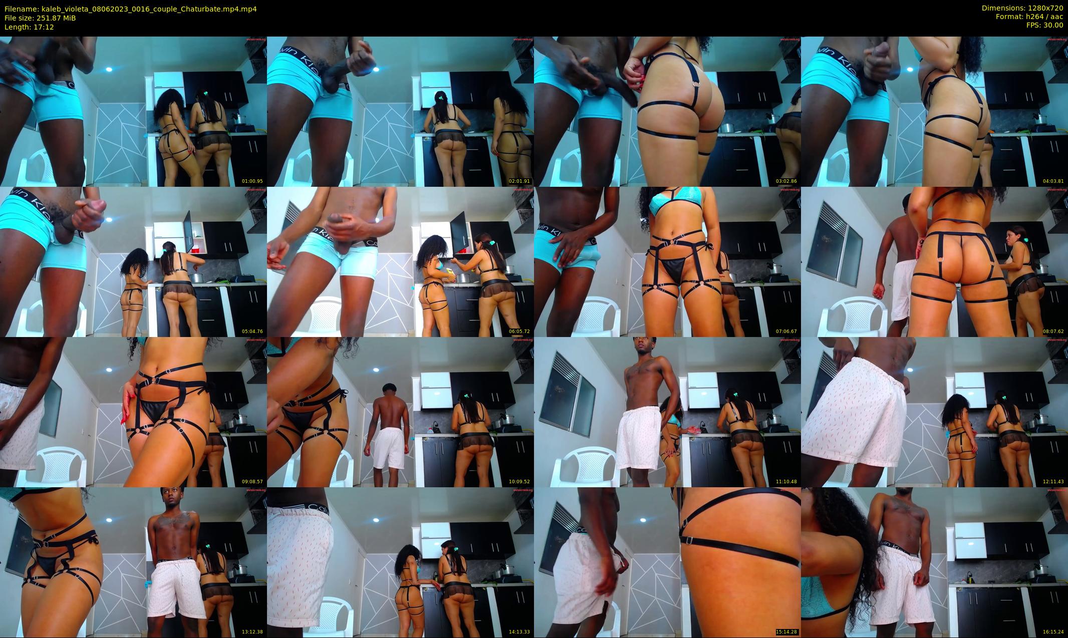kaleb_violeta — 18 minute Chaturbate couple cam show recording, 720p, Jun 8, 2023