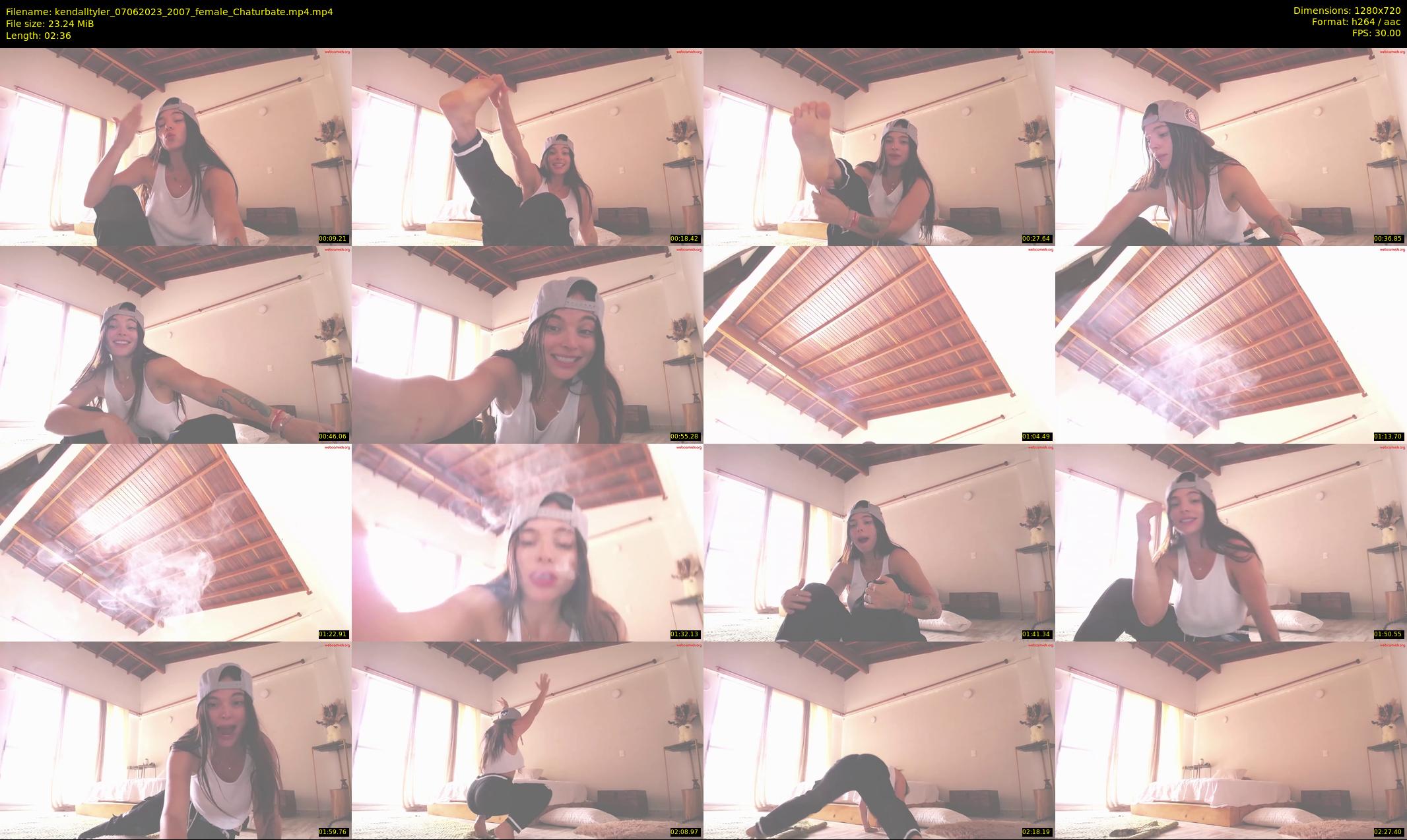 kendalltyler — 3 minute Chaturbate female cam show recording, 720p, Jun 7, 2023