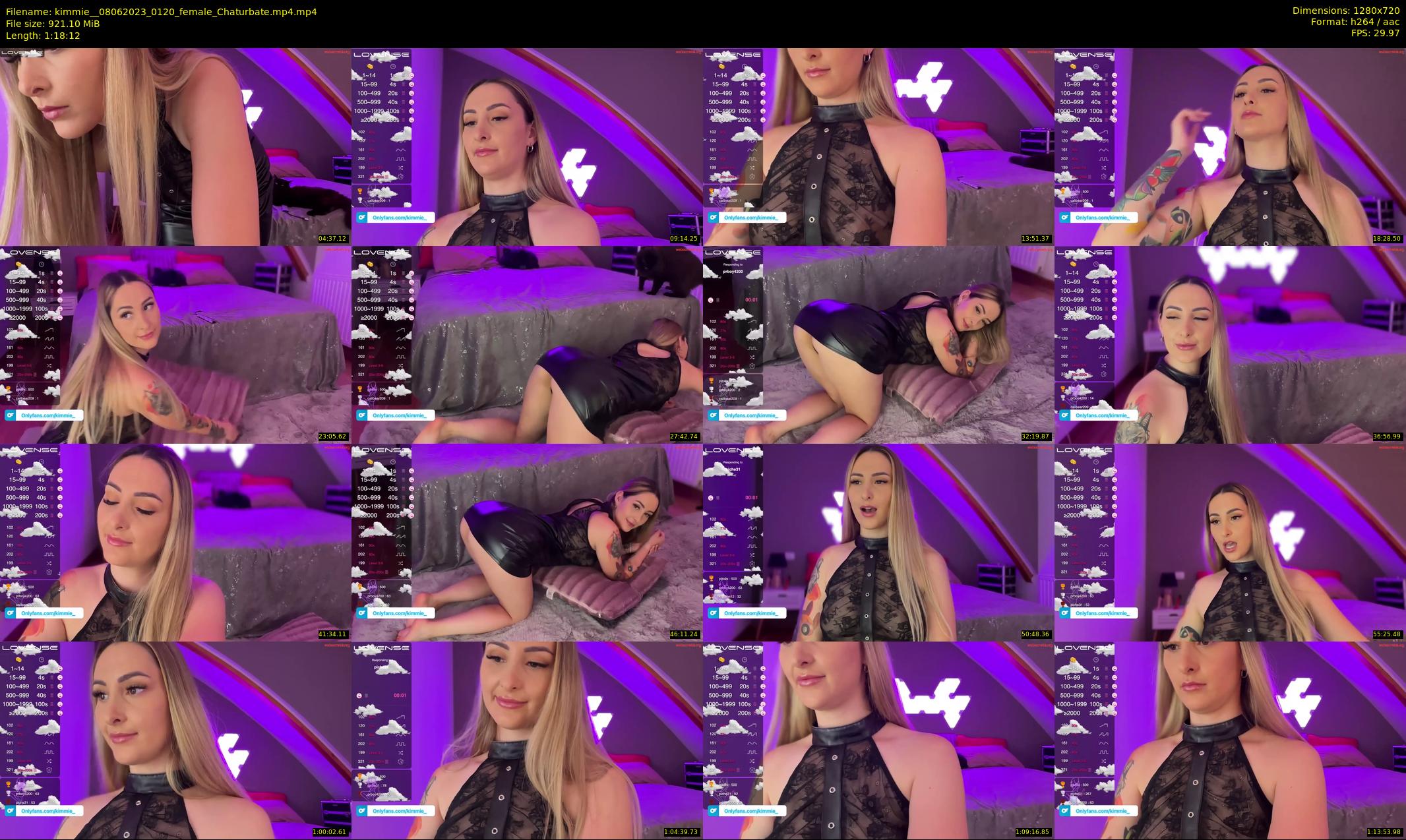 kimmie_ — 79 minute Chaturbate female cam show recording, 720p, Jun 8, 2023