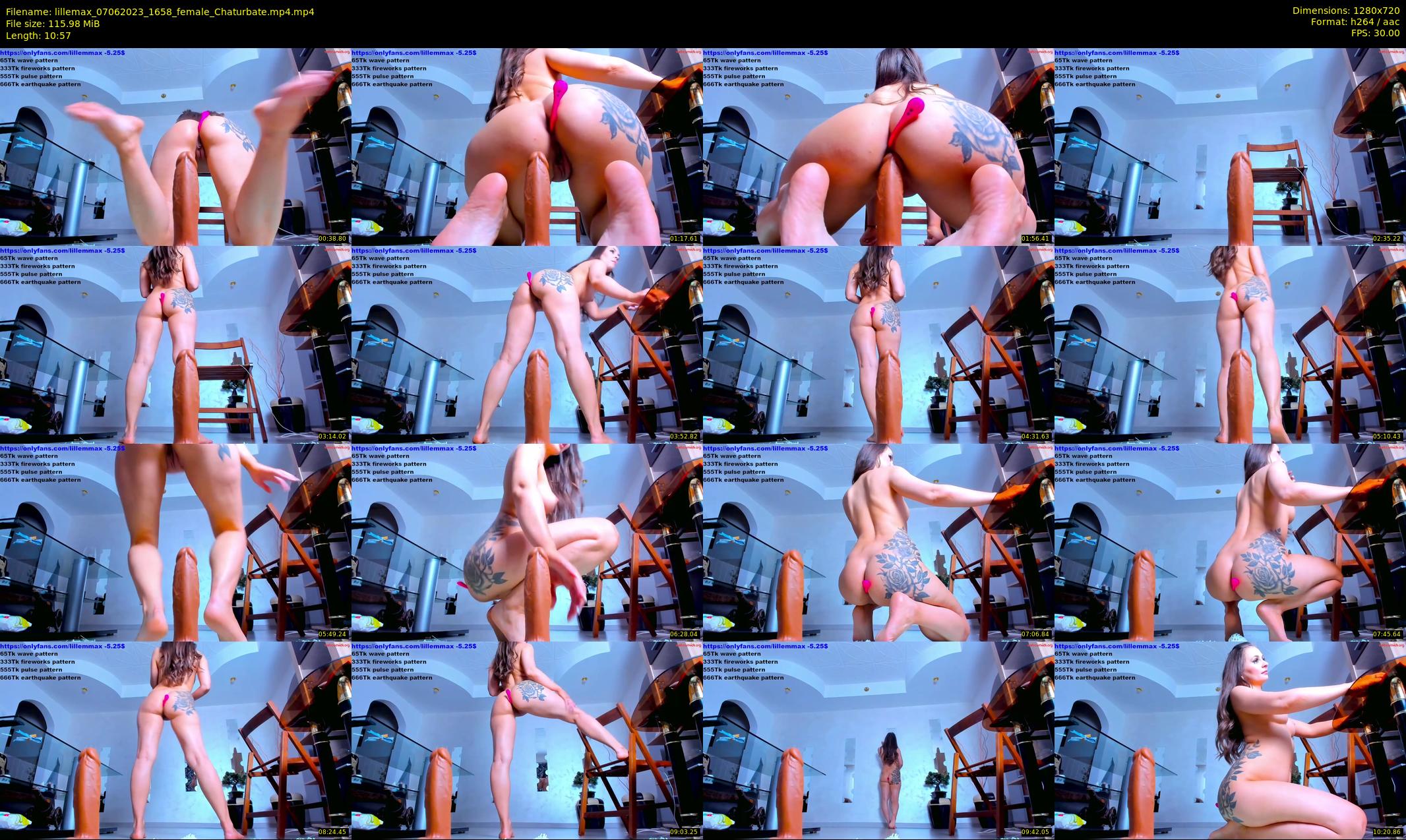 lillemax — 11 minute Chaturbate female cam show recording, 720p, Jun 7, 2023