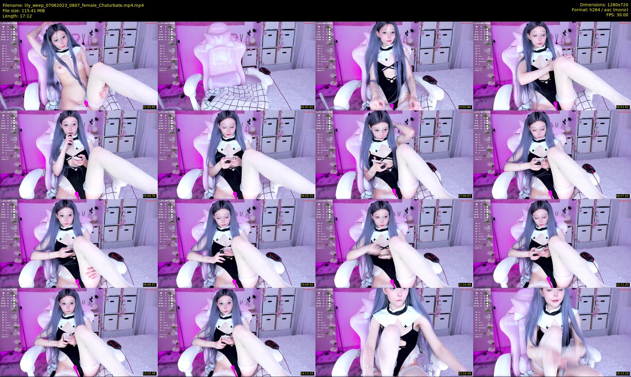 lily_weep — 18 minute Chaturbate female cam show recording, 720p, Jun 7, 2023