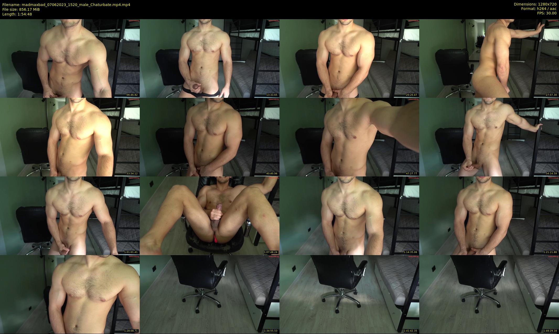 madmaxbad — 115 minute Chaturbate male cam show recording, 720p, Jun 7, 2023