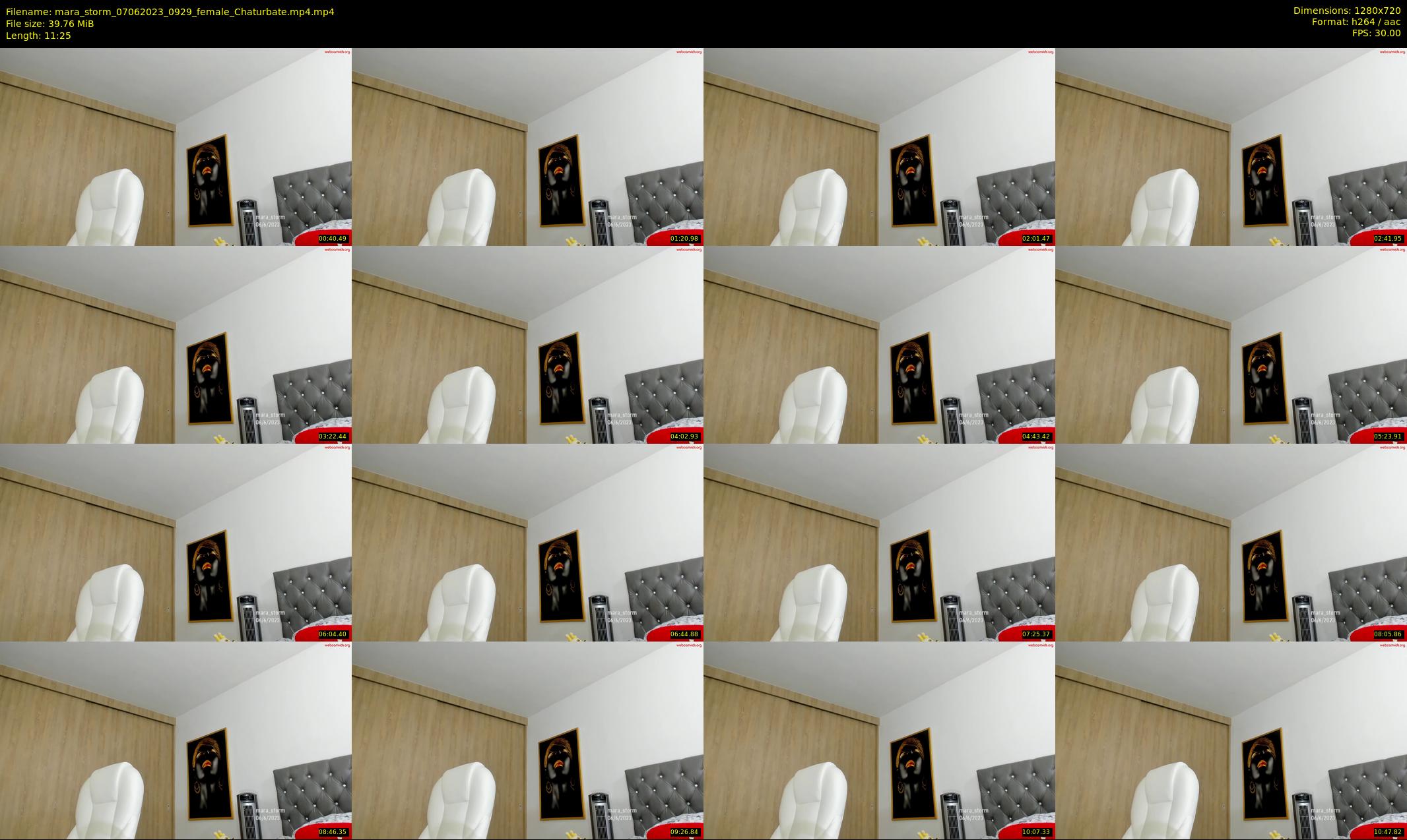 mara_storm — 12 minute Chaturbate female cam show recording, 720p, Jun 7, 2023