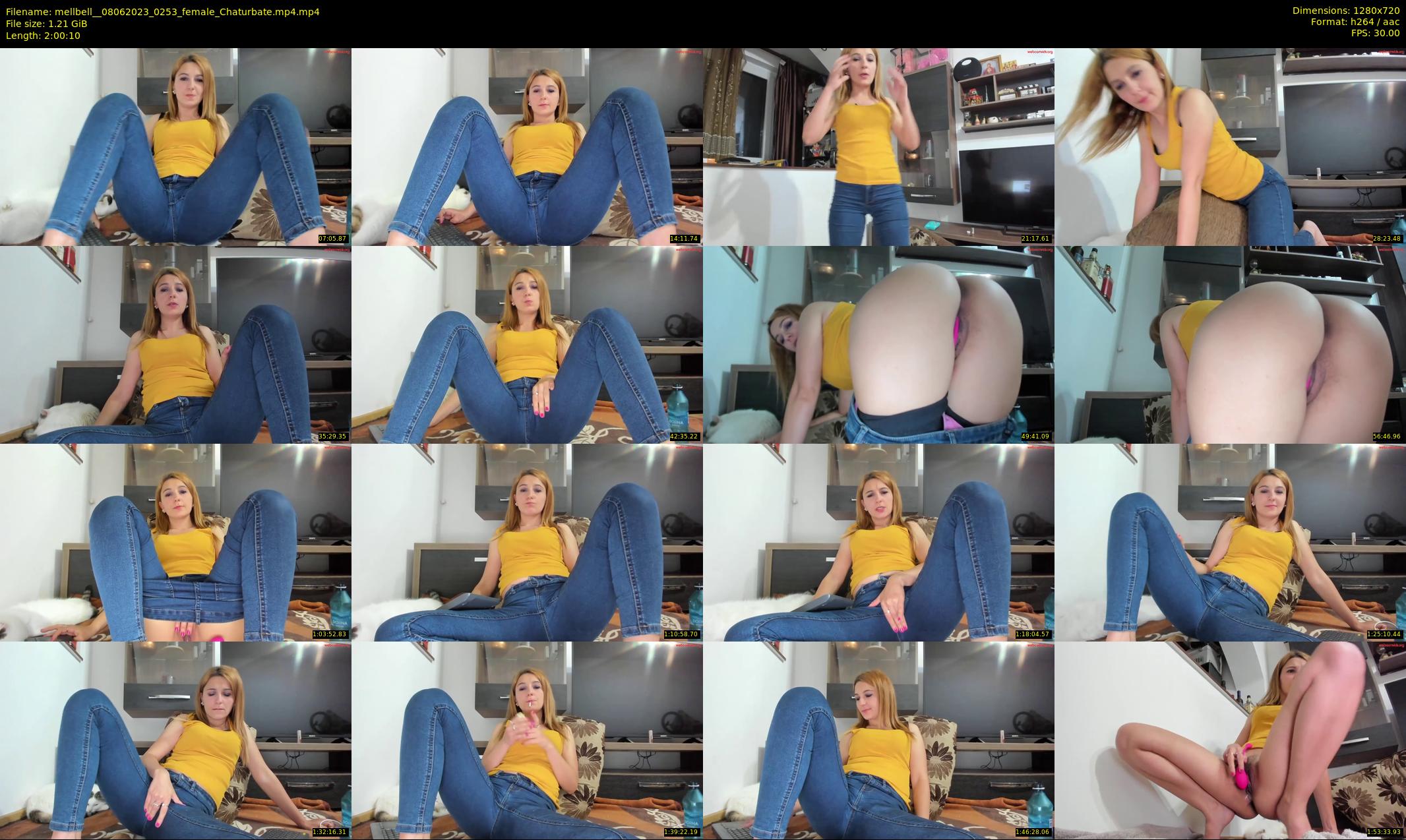 mellbell_ — 121 minute Chaturbate female cam show recording, 720p, Jun 8, 2023