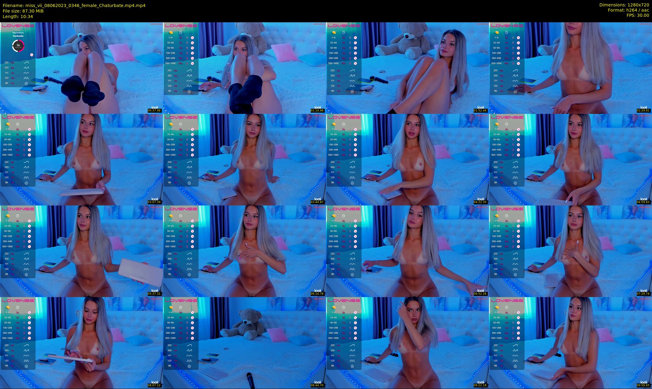miss_vii — 11 minute Chaturbate female cam show recording, 720p, Jun 8, 2023