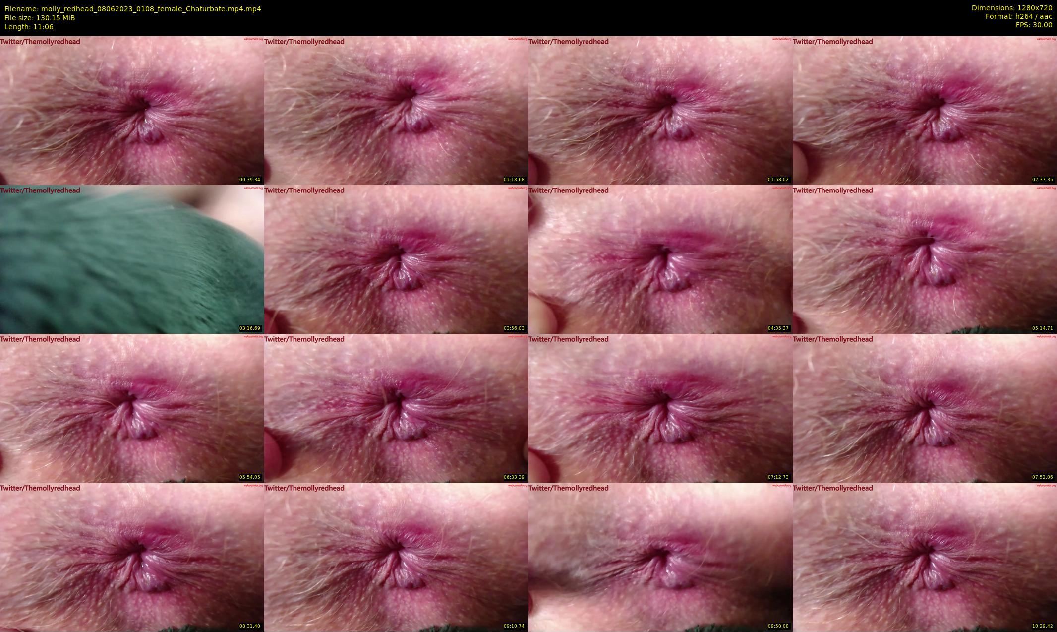 molly_redhead — 12 minute Chaturbate female cam show recording, 720p, Jun 8, 2023