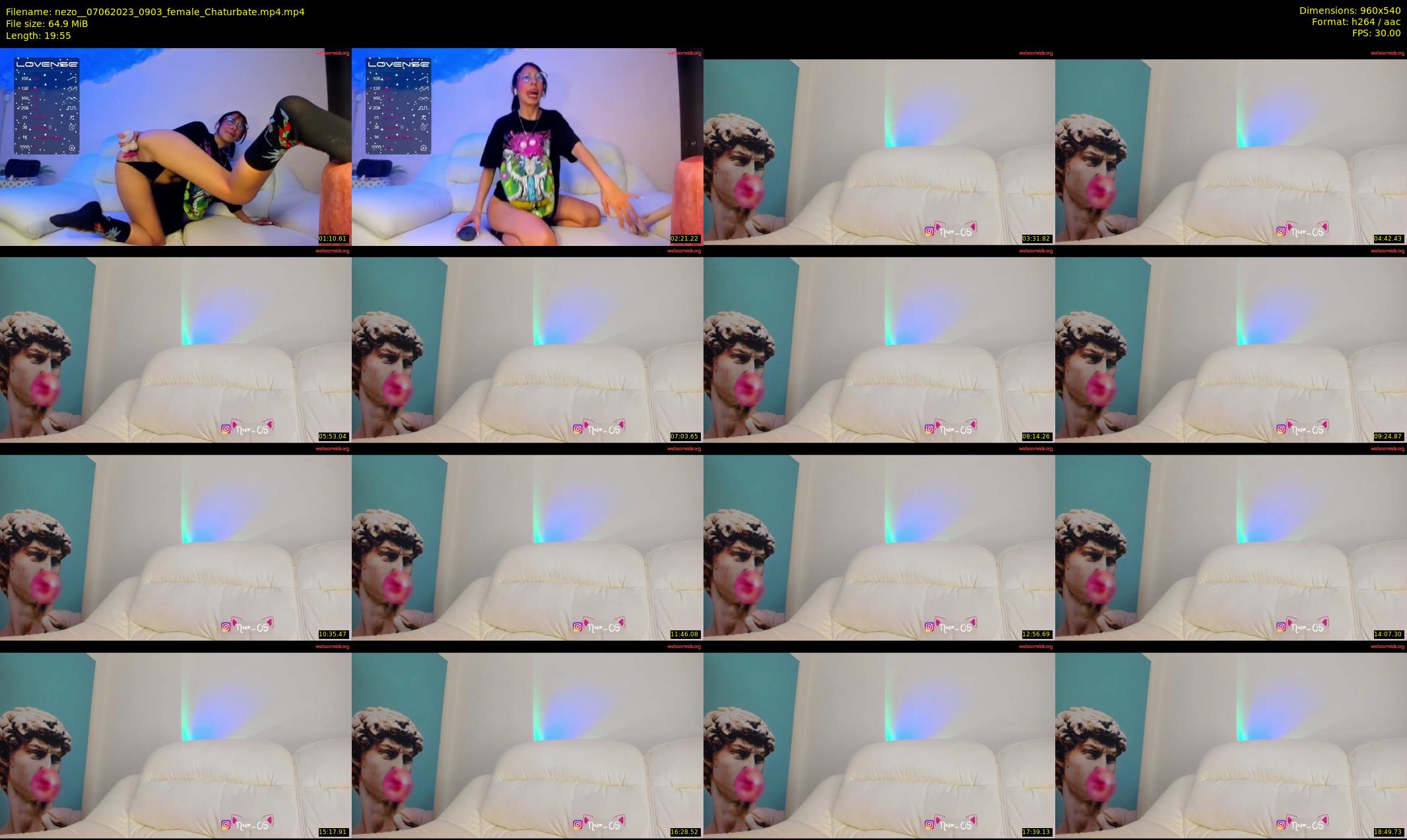 nezo_ — 20 minute Chaturbate female cam show recording, 480p, Jun 7, 2023