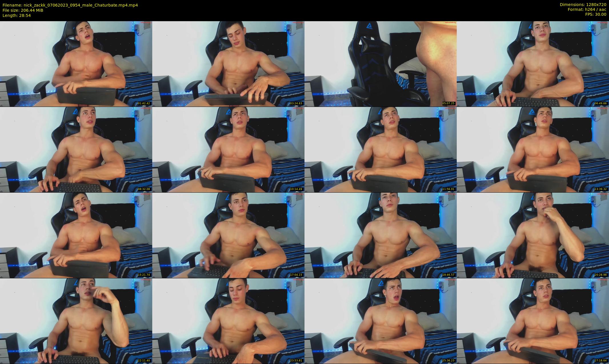 nick_zackk — 29 minute Chaturbate male cam show recording, 720p, Jun 7, 2023