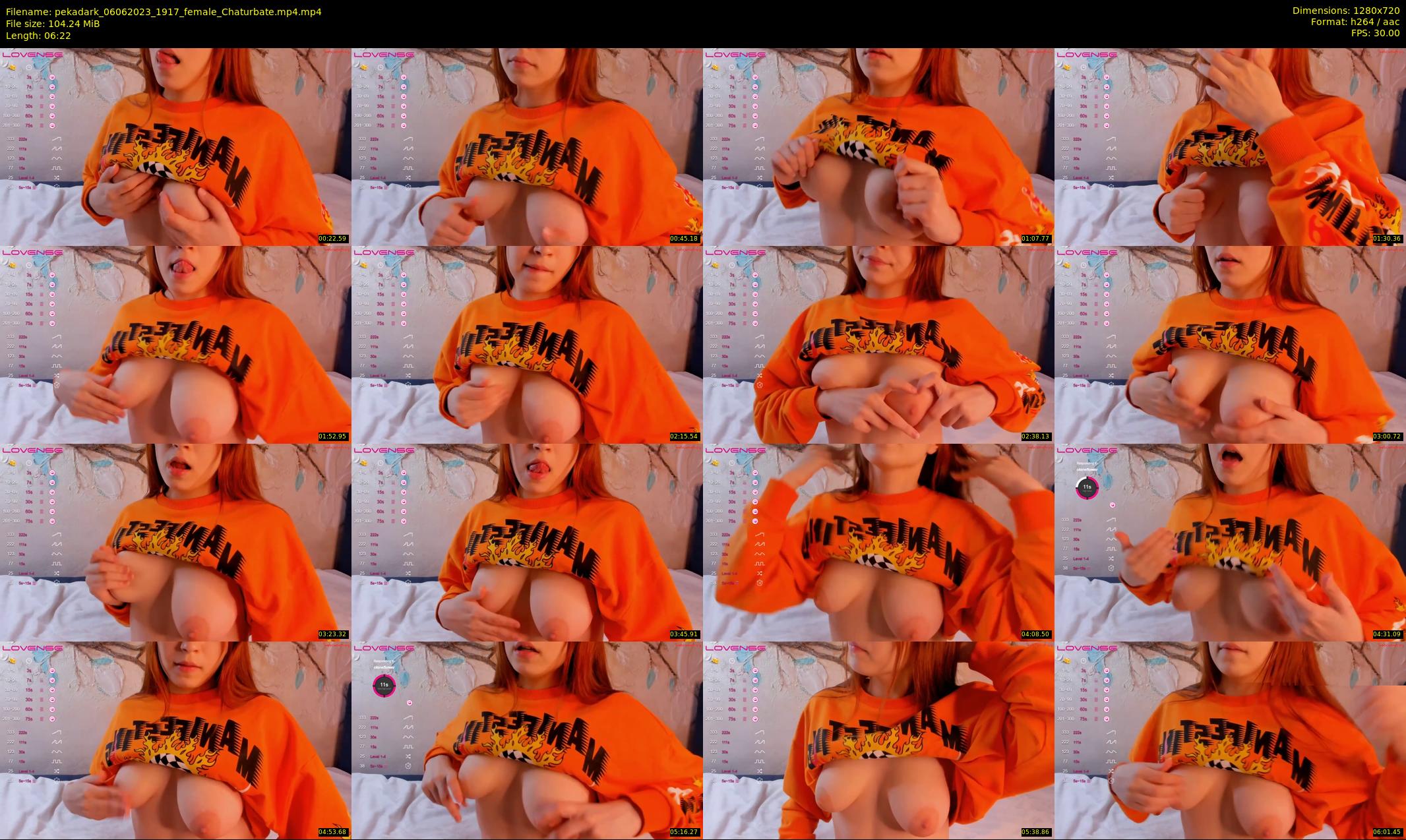 pekadark — 7 minute Chaturbate female cam show recording, 720p, Jun 6, 2023