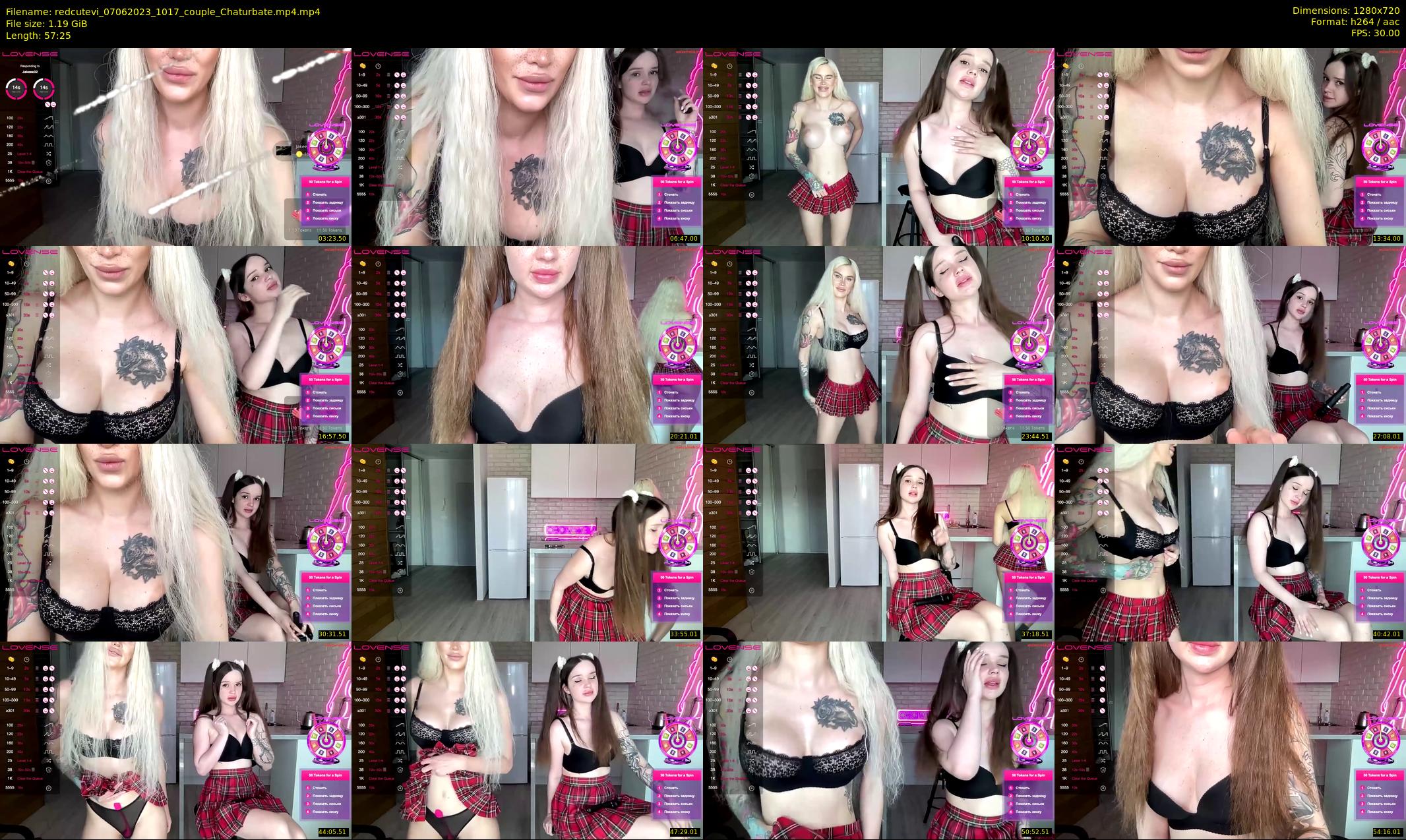 redcutevi — 58 minute Chaturbate female cam show recording, 720p, Jun 7, 2023