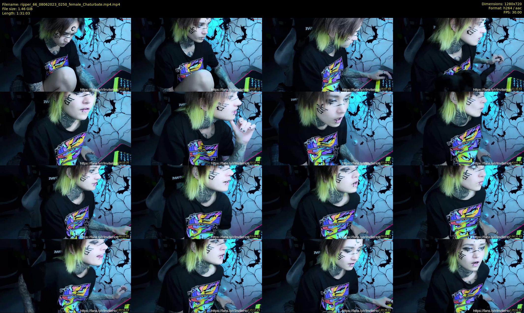 ripper_66 — 92 minute Chaturbate female cam show recording, 720p, Jun 8, 2023