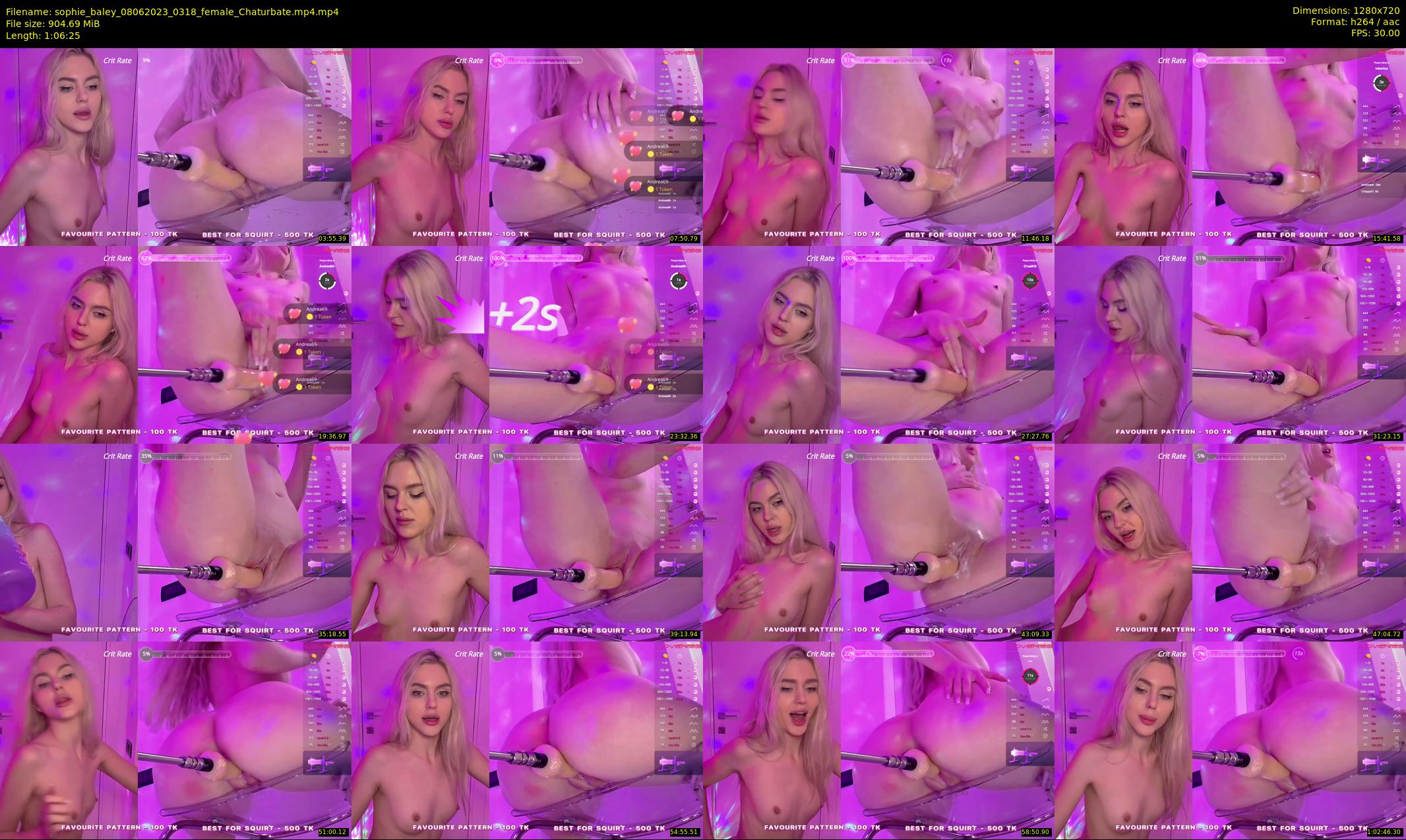 sophie_baley — 67 minute Chaturbate female cam show recording, 720p, Jun 8, 2023