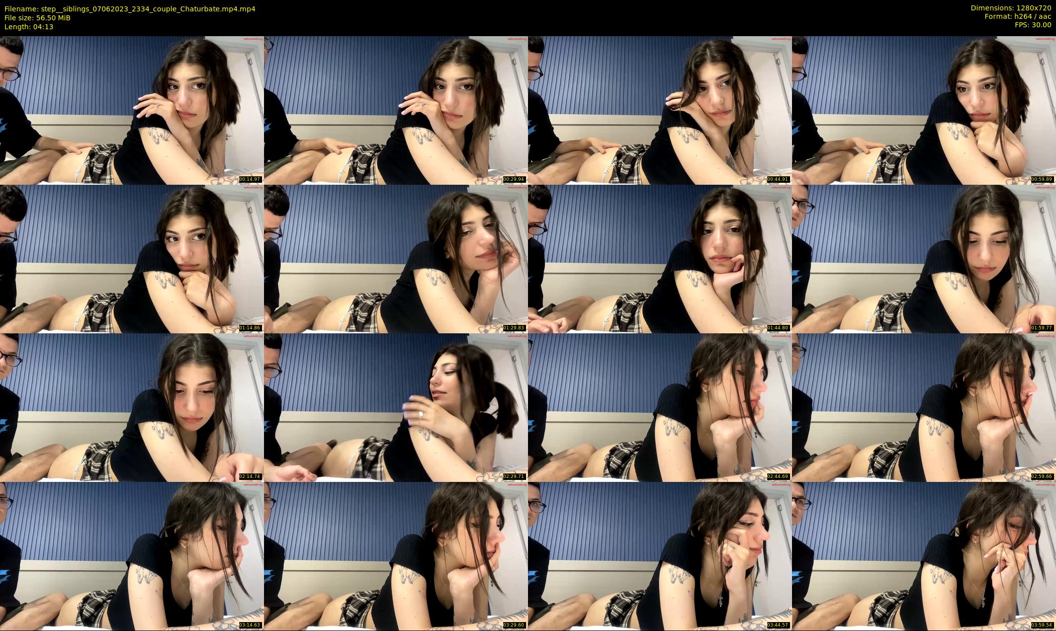 step__siblings — 5 minute Chaturbate couple cam show recording, 720p, Jun 7, 2023