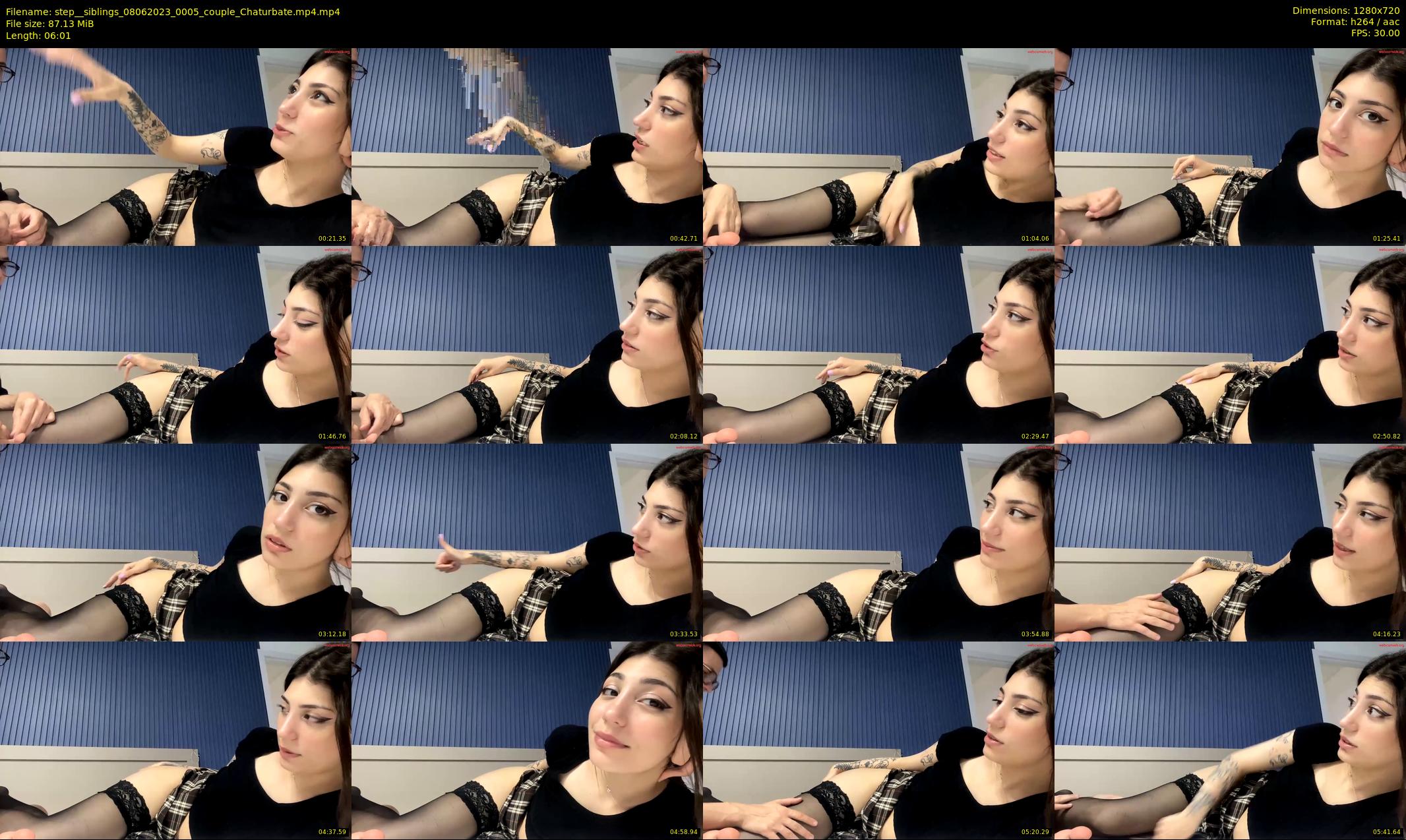 step__siblings — 7 minute Chaturbate couple cam show recording, 720p, Jun 8, 2023
