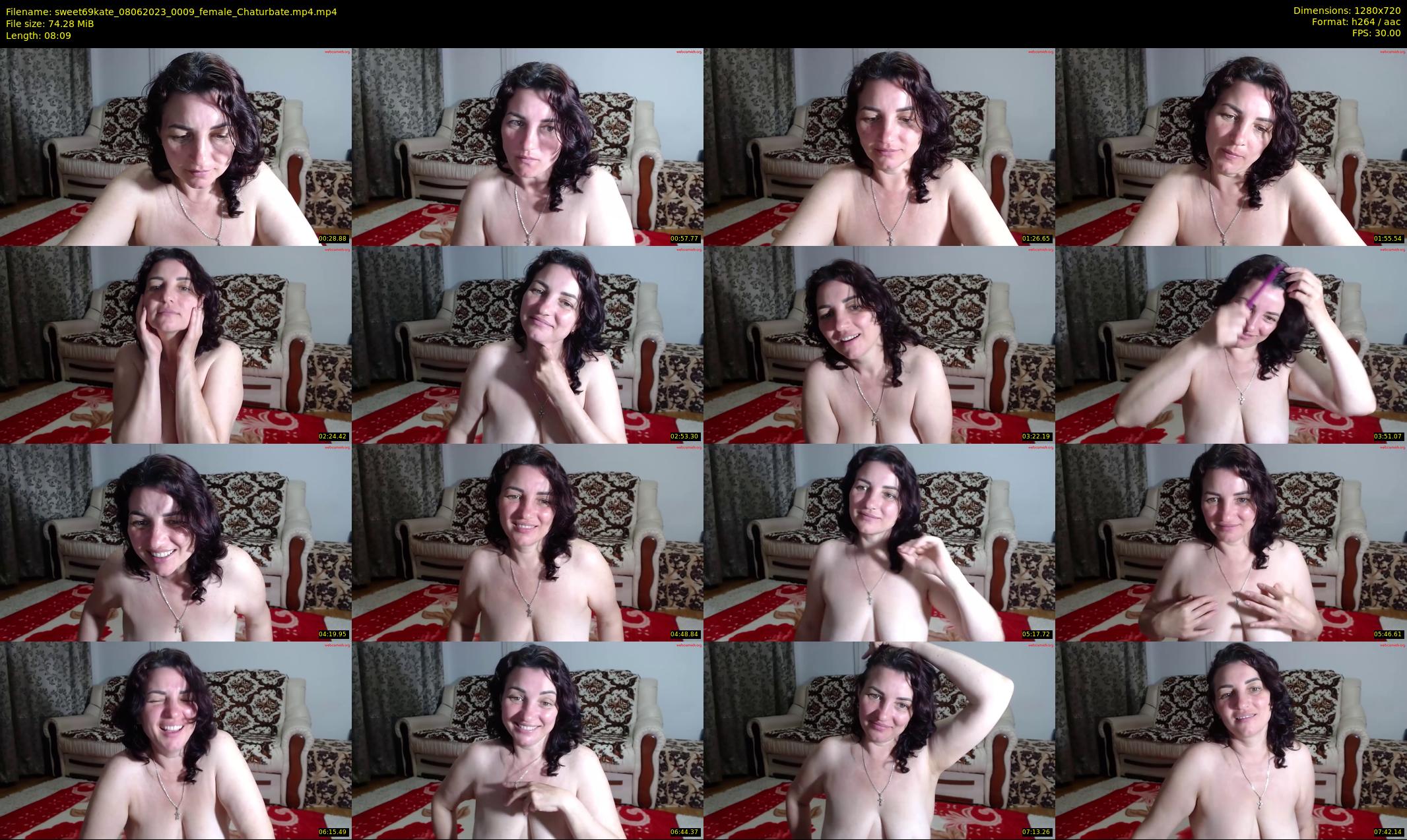 sweet69kate — 9 minute Chaturbate female cam show recording, 720p, Jun 8, 2023