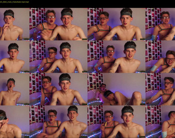 twoguyspleasure — 74 minute Chaturbate male cam show recording, 720p, Jun 8, 2023