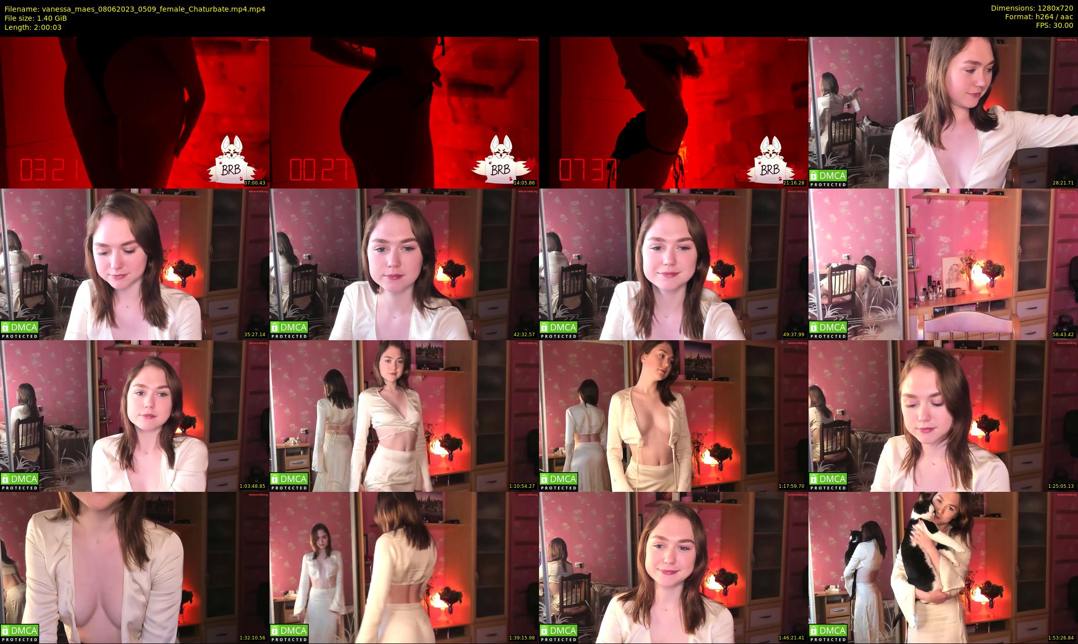 vanessa_maes — 121 minute Chaturbate female cam show recording, 720p, Jun 8, 2023