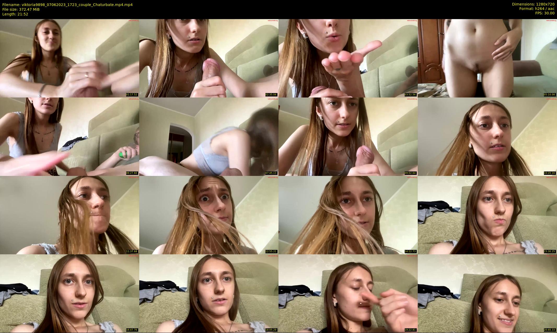 viktoria9898 — 22 minute Chaturbate couple cam show recording, 720p, Jun 7, 2023
