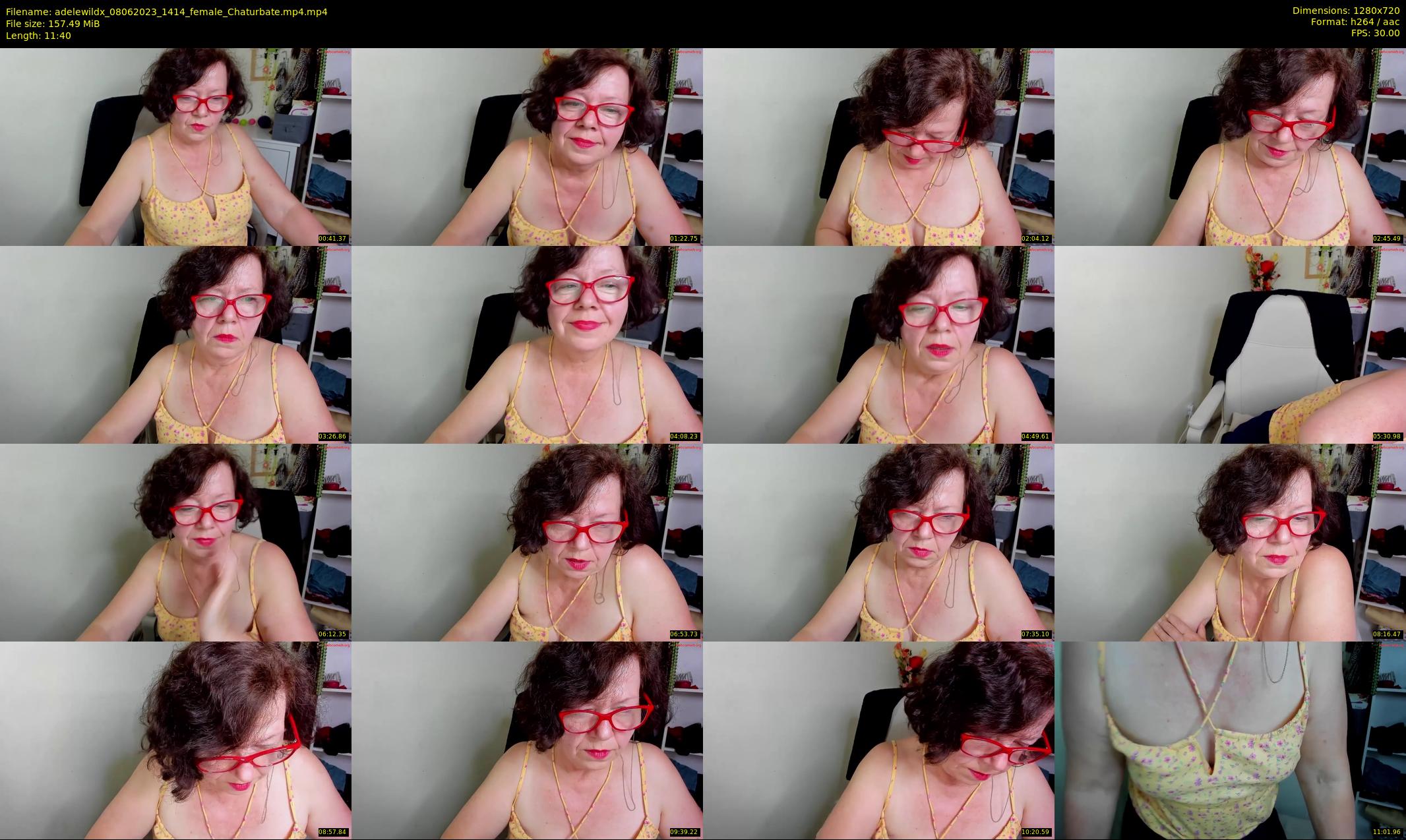adelewildx — 12 minute Chaturbate female cam show recording, 720p, Jun 8, 2023