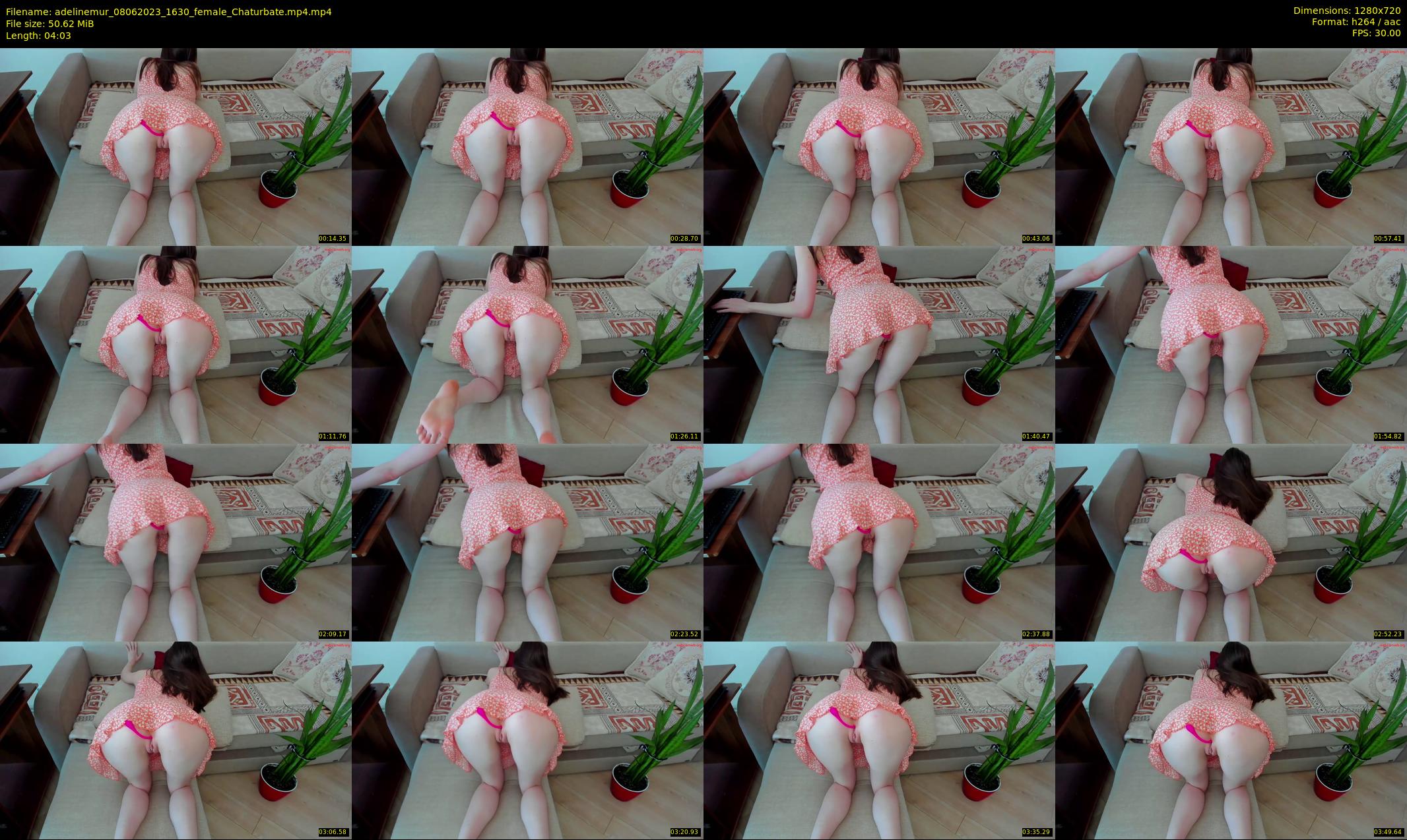 adelinemur — 5 minute Chaturbate female cam show recording, 720p, Jun 8, 2023