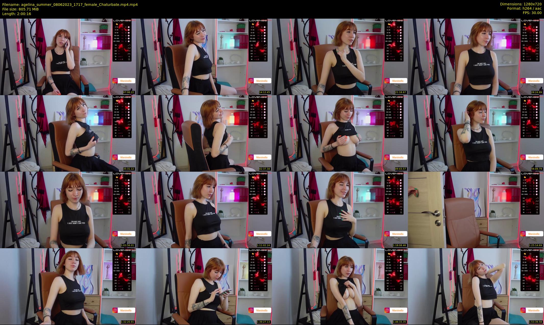 agelina_summer — 121 minute Chaturbate female cam show recording, 720p, Jun 8, 2023
