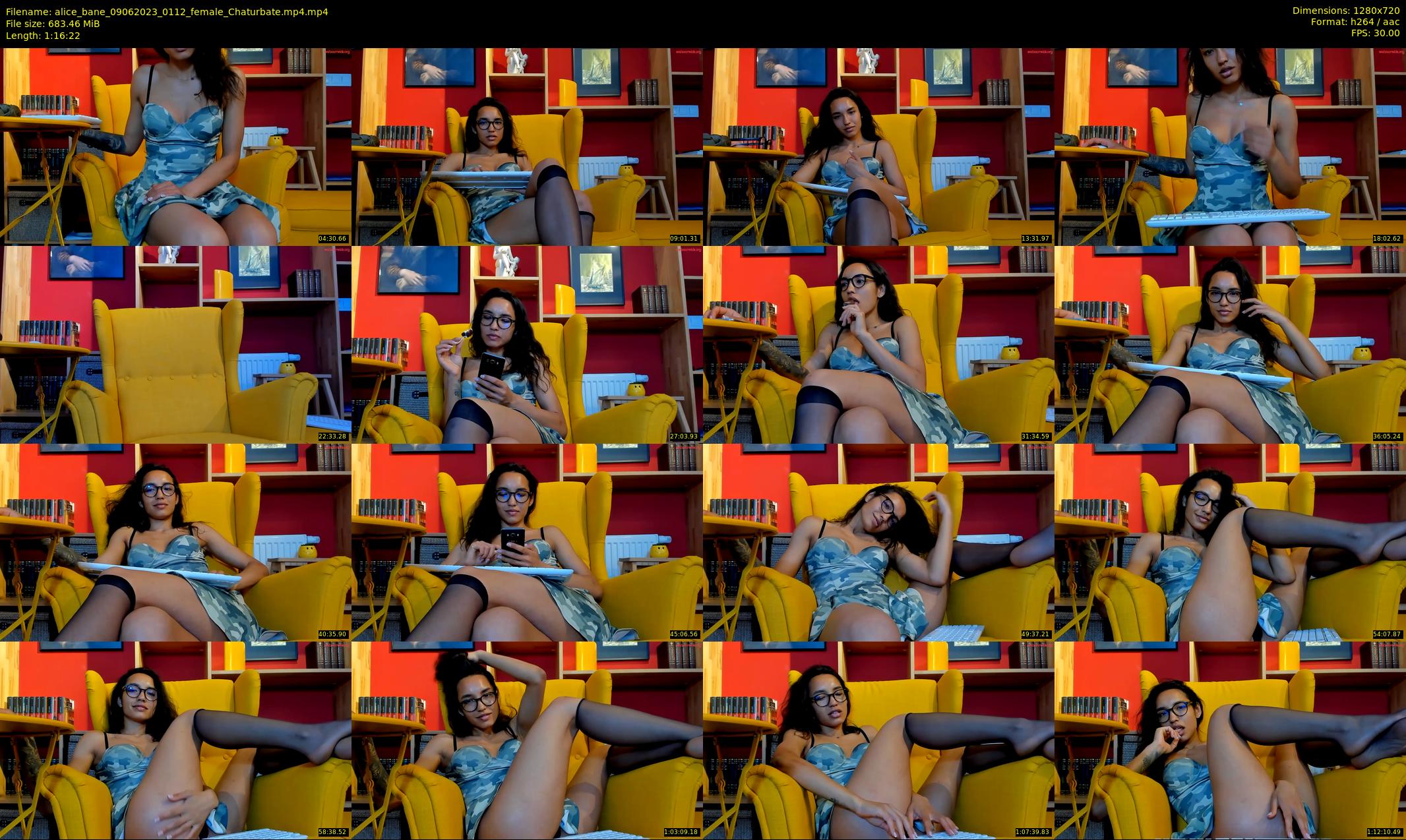 alice_bane — 77 minute Chaturbate female cam show recording, 720p, Jun 9, 2023