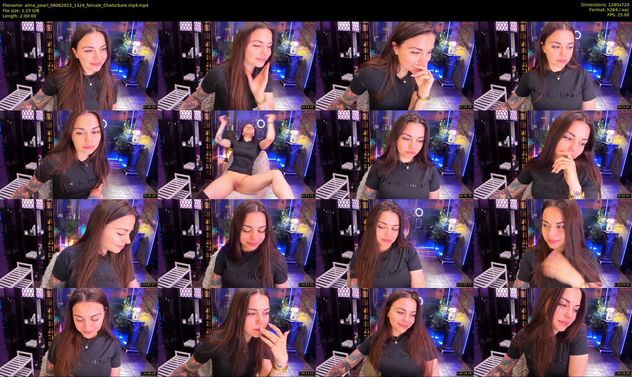 alma_pearl — 120 minute Chaturbate female cam show recording, 720p, Jun 8, 2023