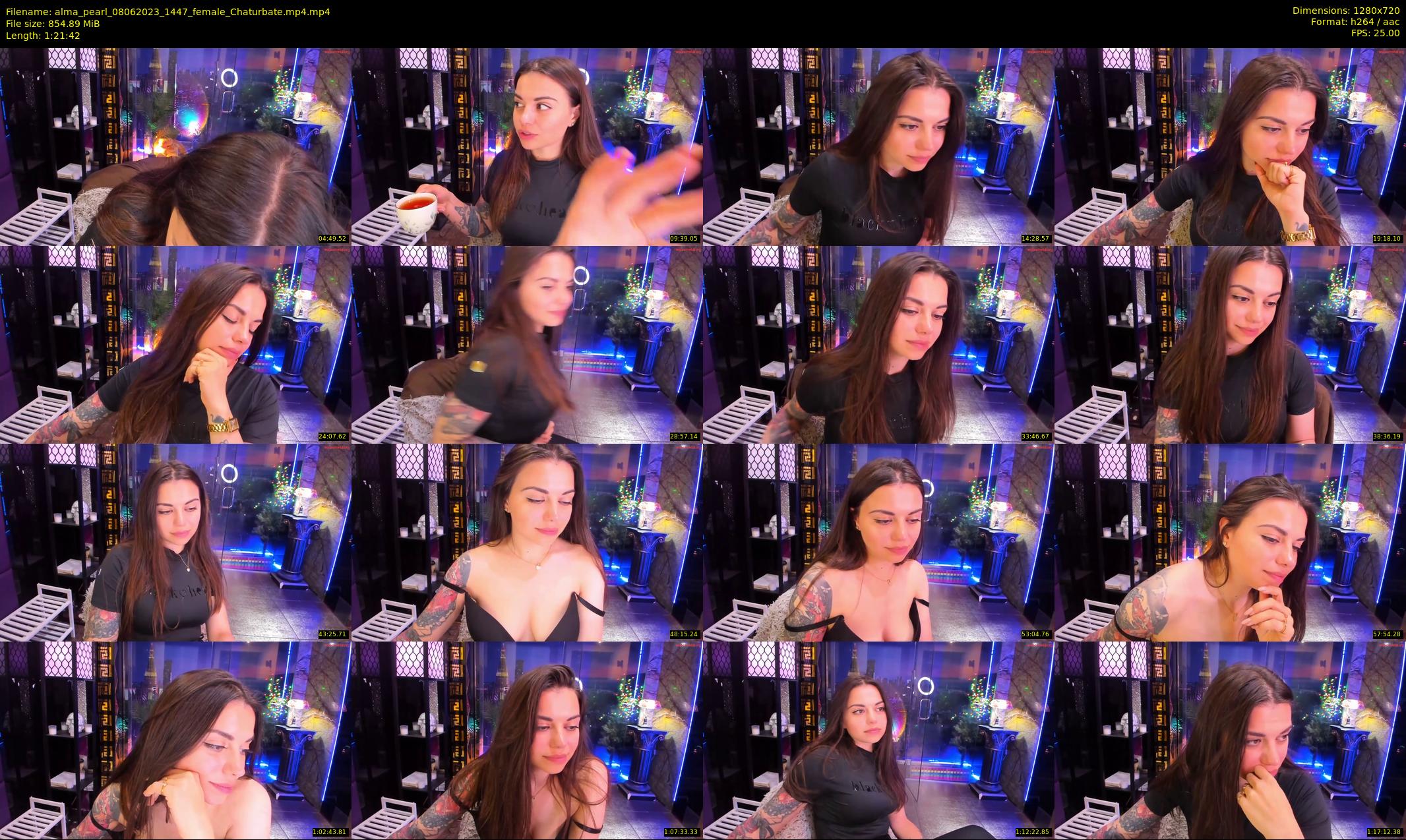 alma_pearl — 82 minute Chaturbate female cam show recording, 720p, Jun 8, 2023