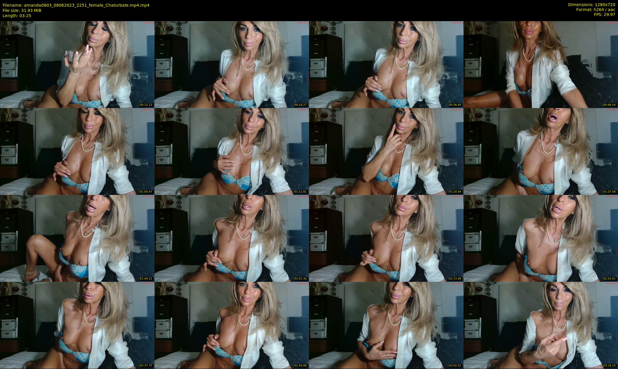 amanda0803 — 4 minute Chaturbate female cam show recording, 720p, Jun 8, 2023