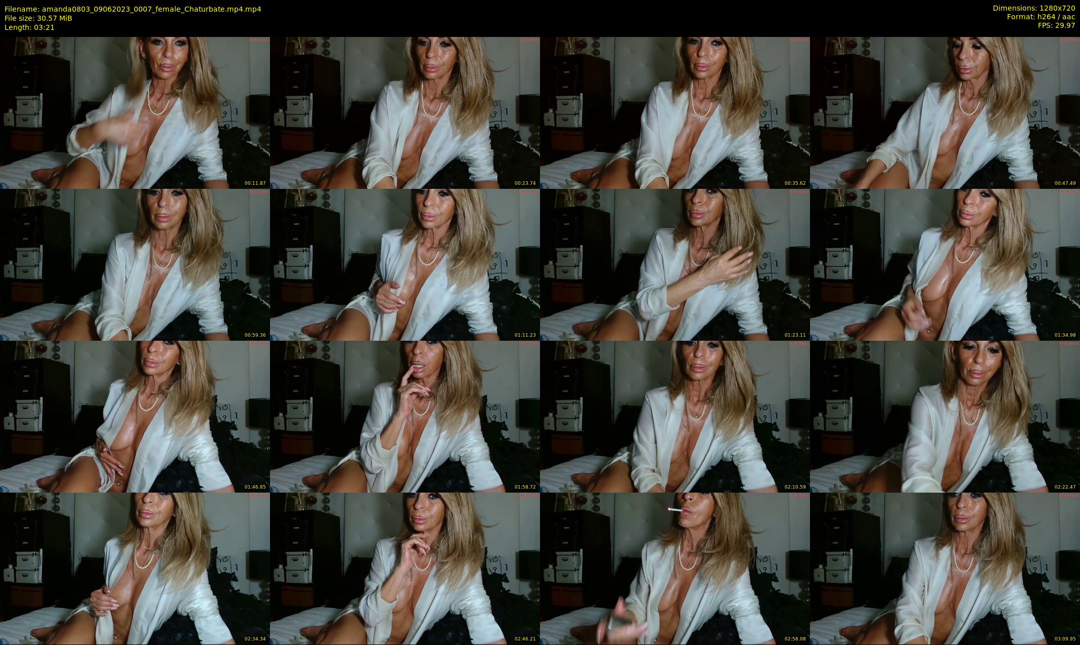 amanda0803 — 4 minute Chaturbate female cam show recording, 720p, Jun 9, 2023