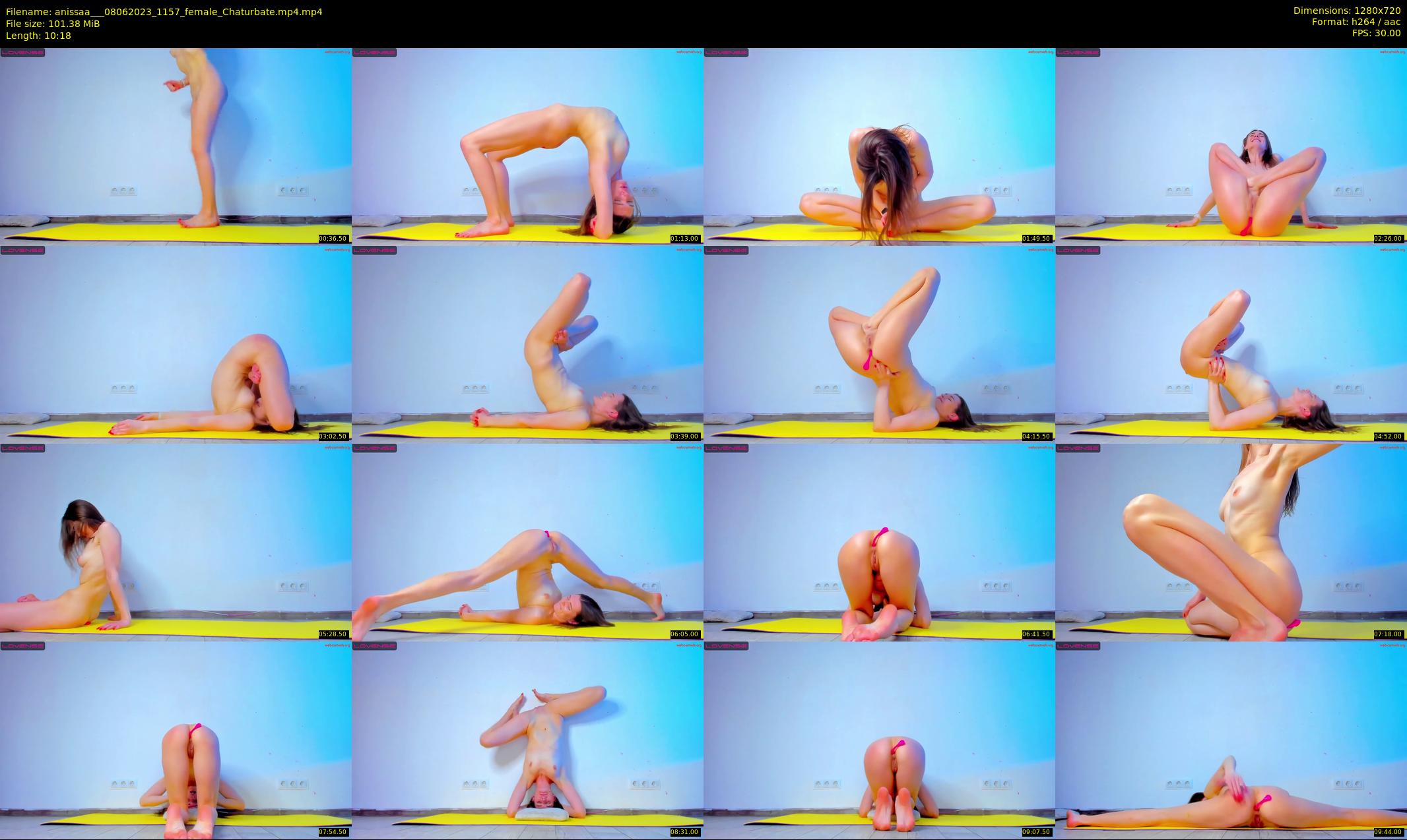 anissaa__ — 11 minute Chaturbate female cam show recording, 720p, Jun 8, 2023