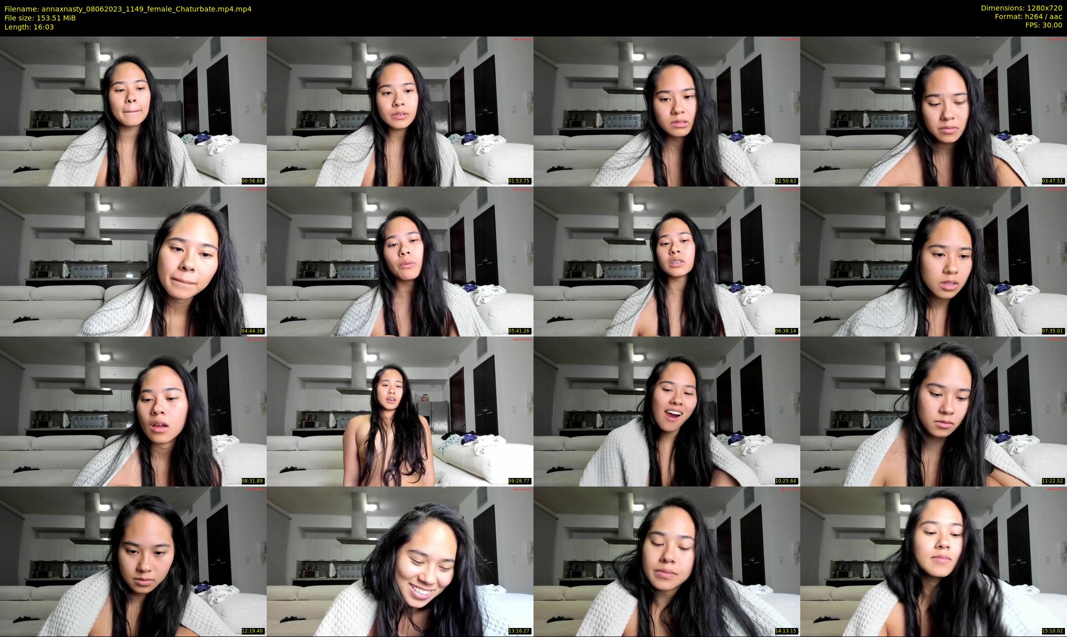 annaxnasty — 17 minute Chaturbate female cam show recording, 720p, Jun 8, 2023
