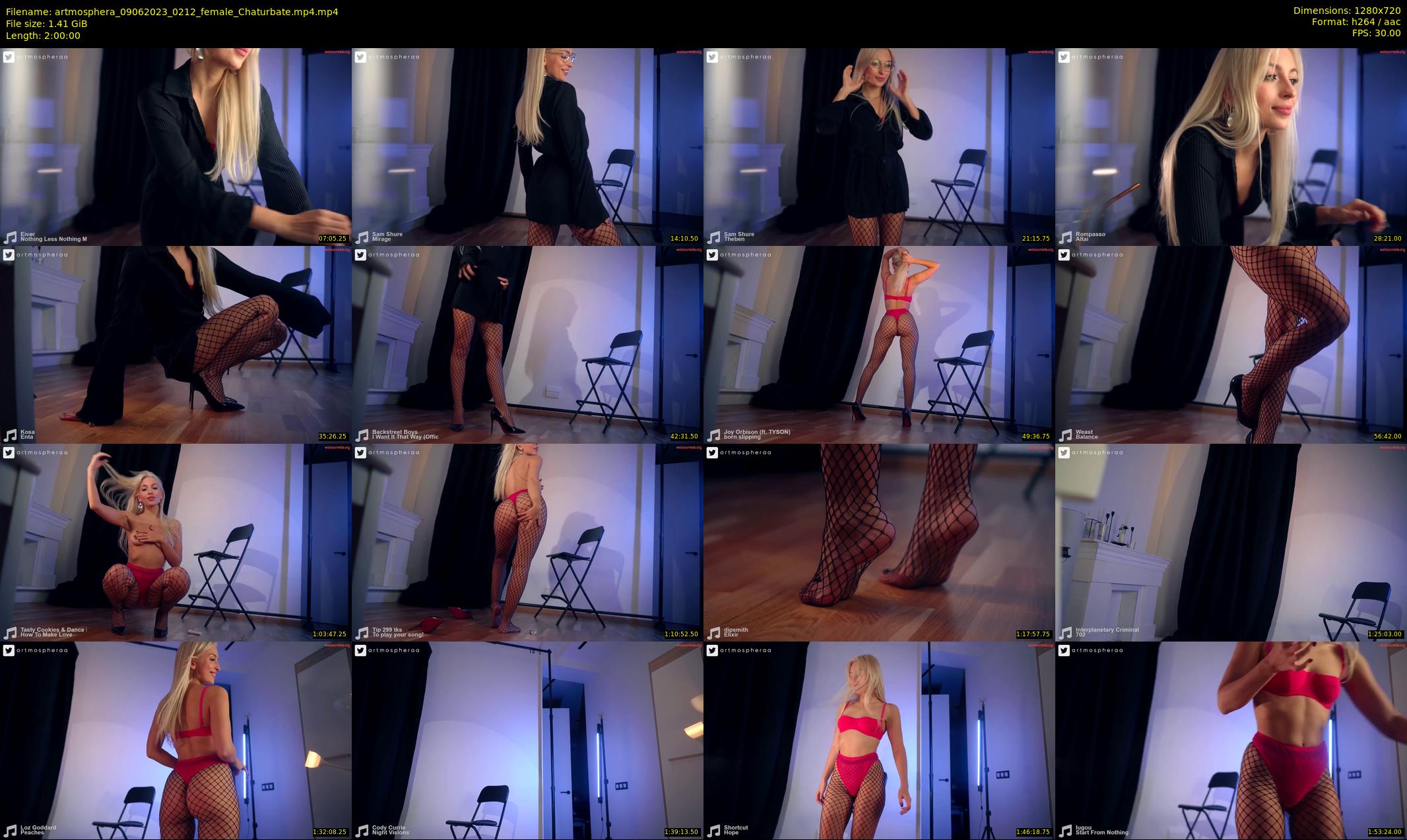 artmosphera — 120 minute Chaturbate female cam show recording, 720p, Jun 9, 2023