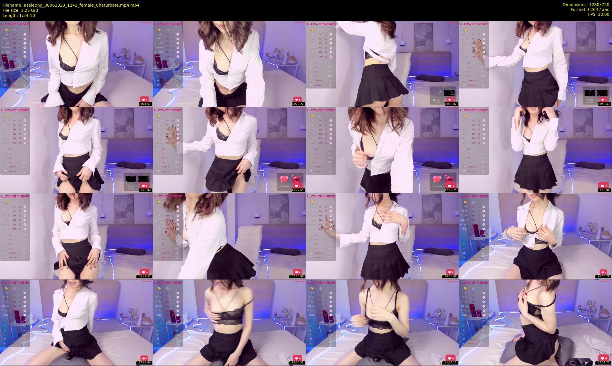asaleong — 115 minute Chaturbate female cam show recording, 720p, Jun 8, 2023