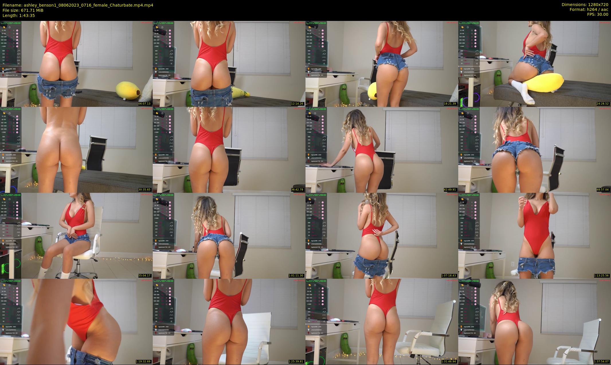 ashley_benson1 — 104 minute Chaturbate female cam show recording, 720p, Jun 8, 2023