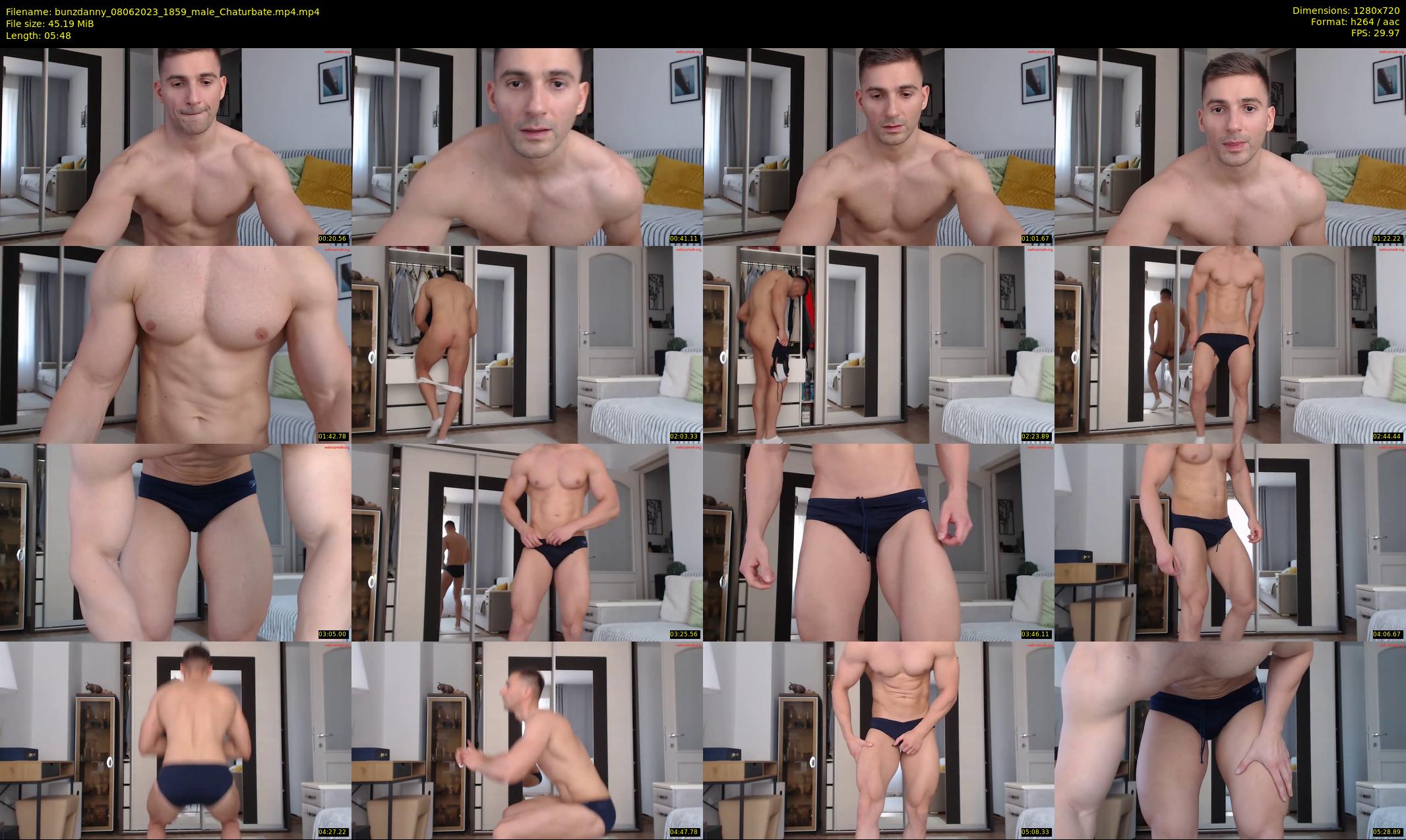 bunzdanny — 6 minute Chaturbate male cam show recording, 720p, Jun 8, 2023