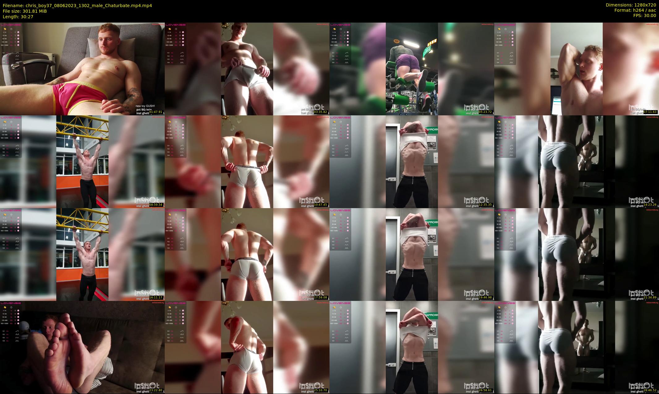chris_boy37 — 31 minute Chaturbate male cam show recording, 720p, Jun 8, 2023