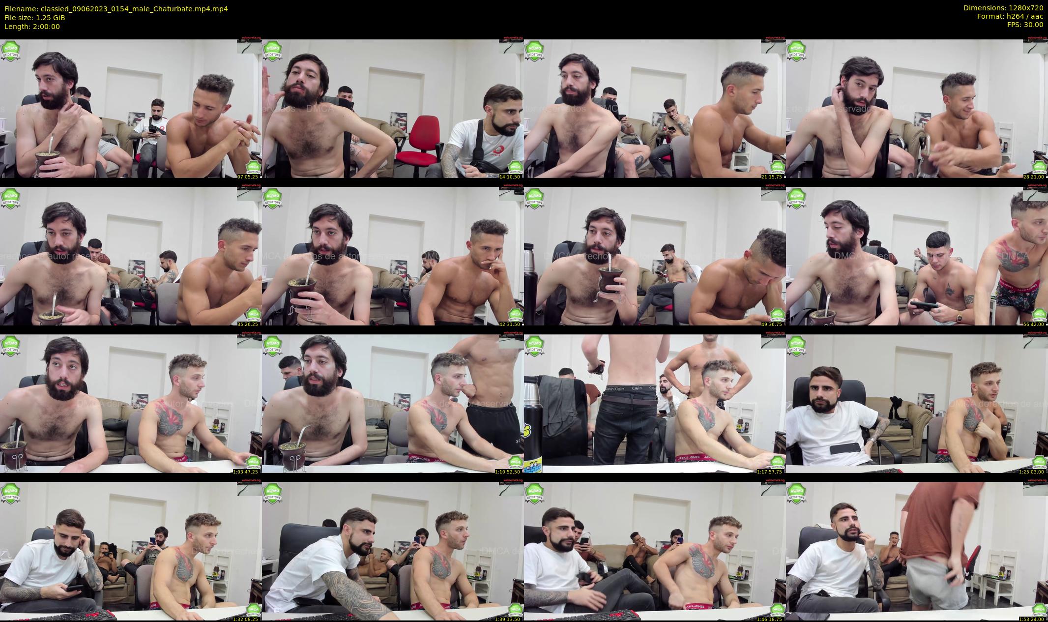 classied — 120 minute Chaturbate male cam show recording, 720p, Jun 9, 2023